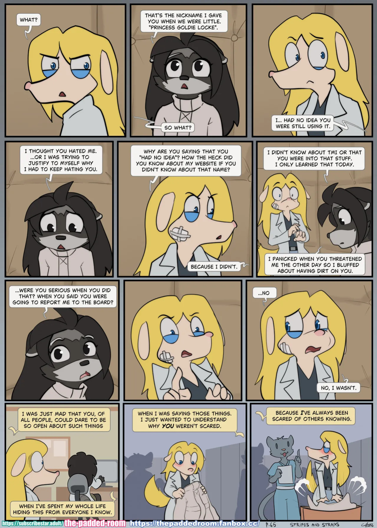 [The Padded Room - Carotte666] - Stripes and Straps (Ongoing) [+ Extras]