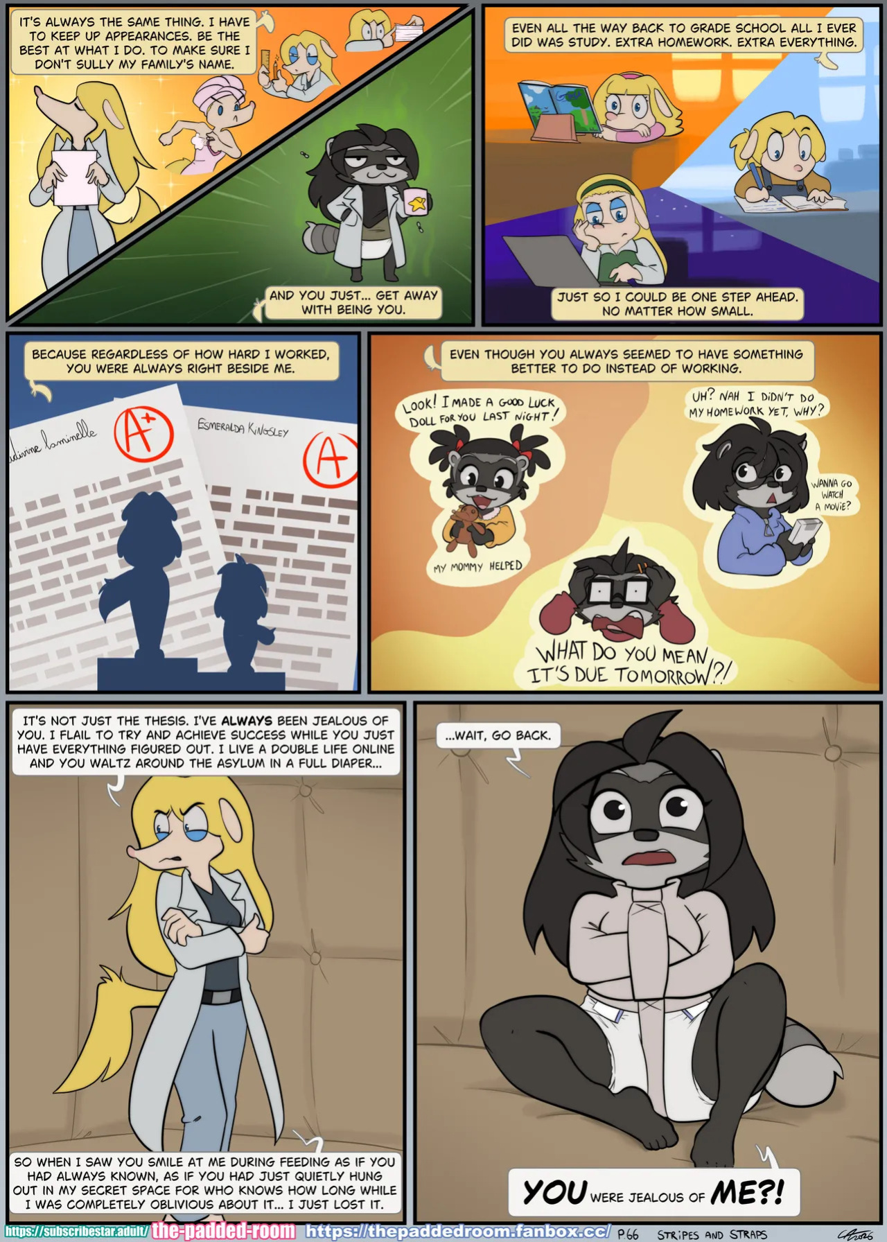 [The Padded Room - Carotte666] - Stripes and Straps (Ongoing) [+ Extras]