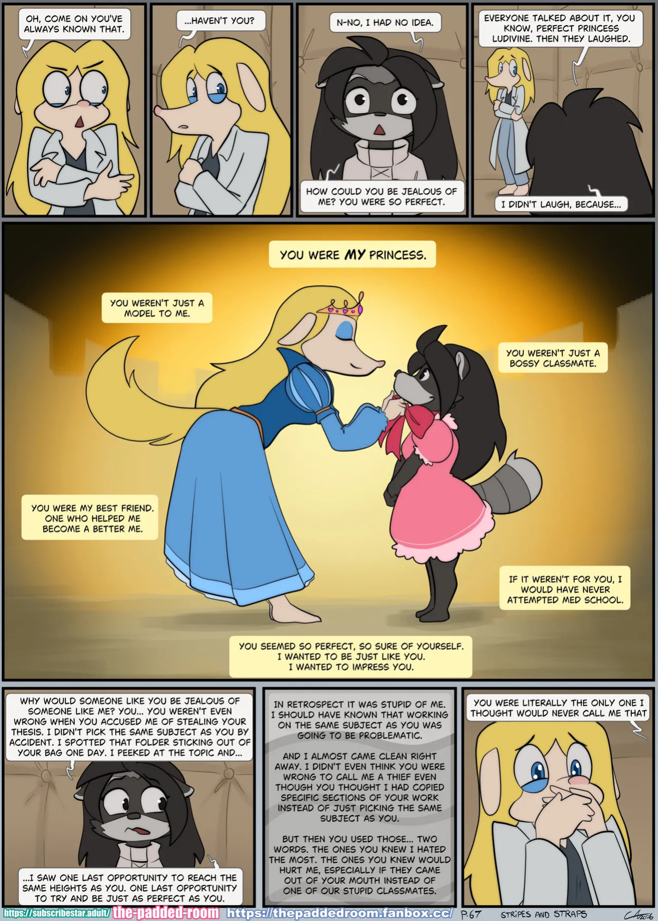 [The Padded Room - Carotte666] - Stripes and Straps (Ongoing) [+ Extras]