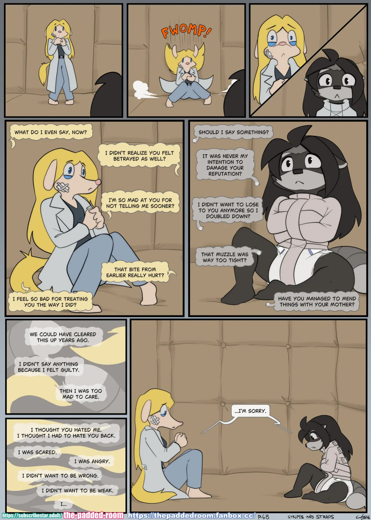 [The Padded Room - Carotte666] - Stripes and Straps (Ongoing) [+ Extras]