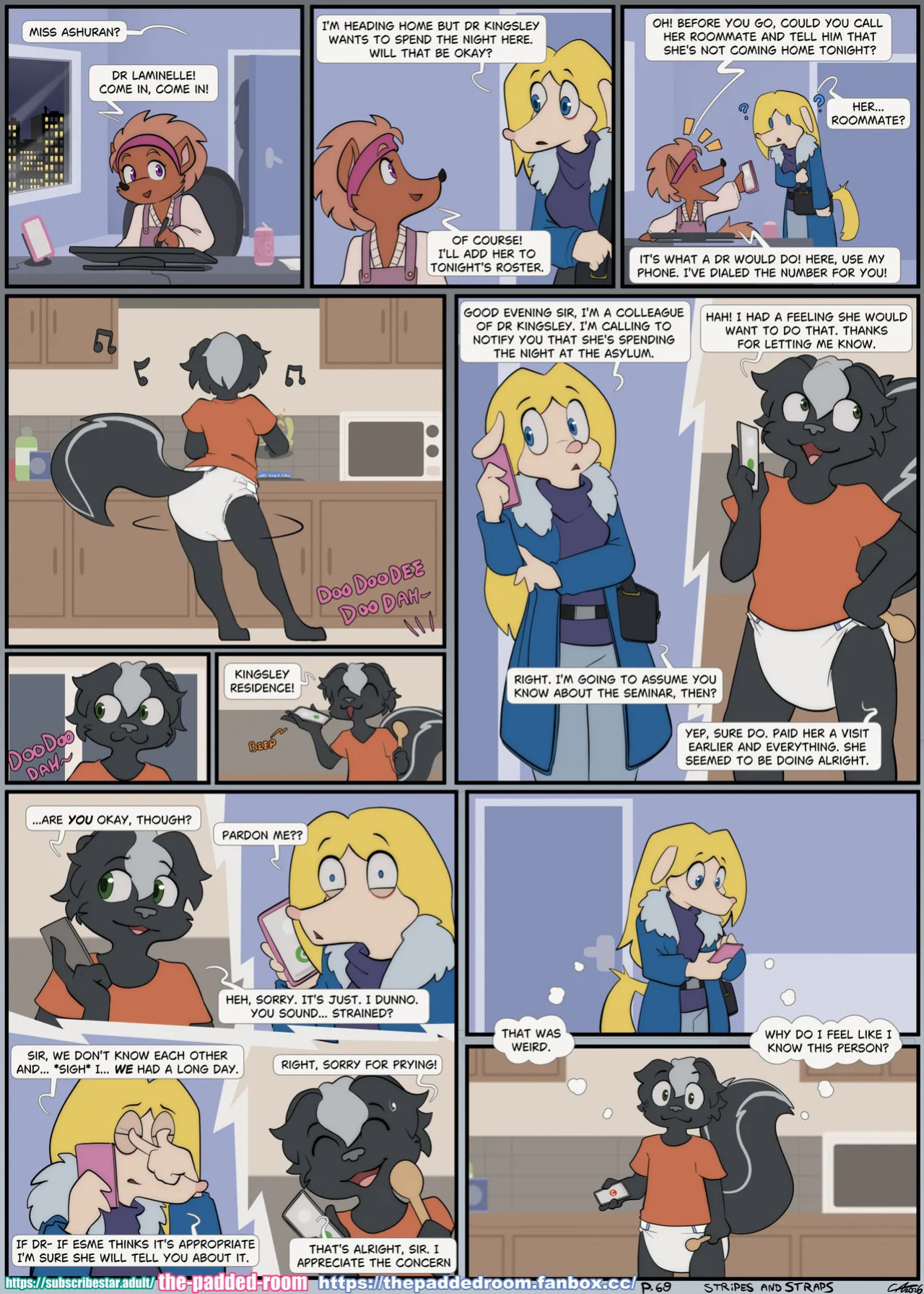 [The Padded Room - Carotte666] - Stripes and Straps (Ongoing) [+ Extras]