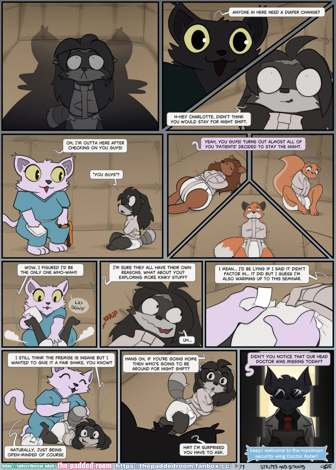 [The Padded Room - Carotte666] - Stripes and Straps (Ongoing) [+ Extras]