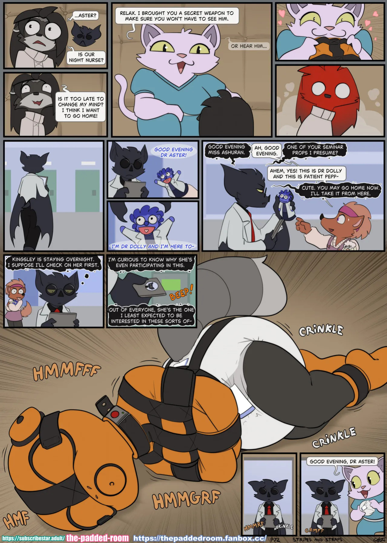 [The Padded Room - Carotte666] - Stripes and Straps (Ongoing) [+ Extras]