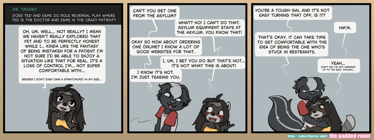 [The Padded Room - Carotte666] - Stripes and Straps (Ongoing) [+ Extras]
