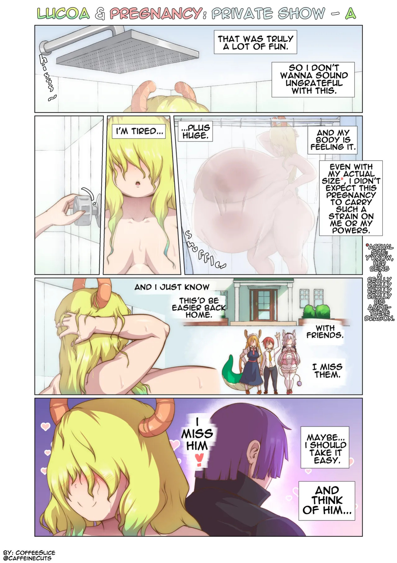 [CoffeeSlice] Lucoa & Pregnancy (Miss Kobayashi's Dragon Maid)