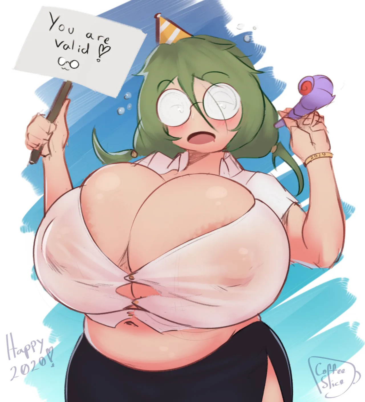 (CoffeeSlice) Nerd (OC)