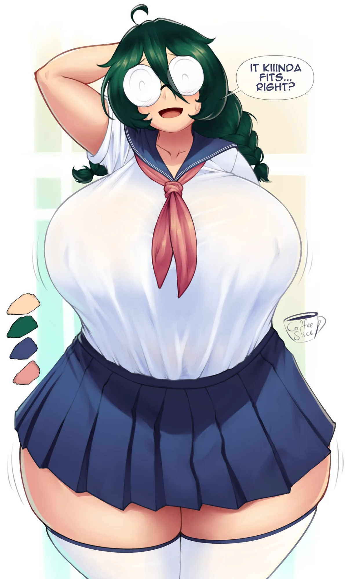 (CoffeeSlice) Nerd (OC)