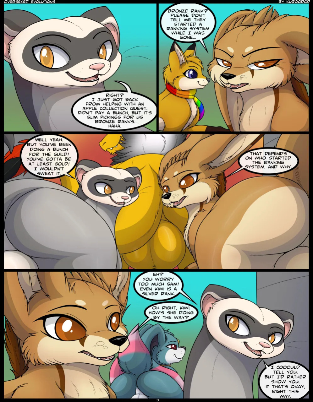 [Kuroodod] Oversexed Evolutions [Ongoing]