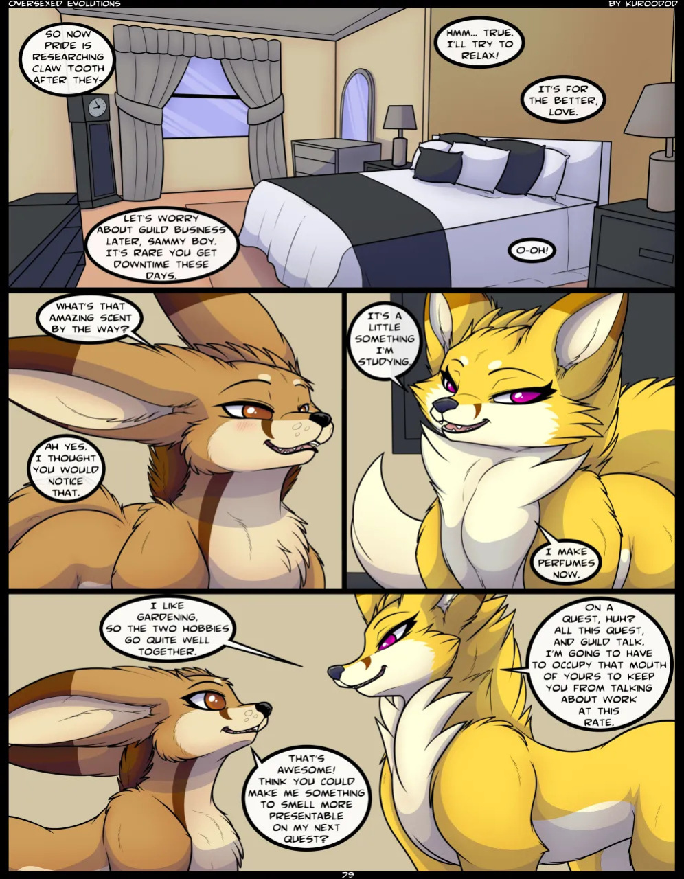 [Kuroodod] Oversexed Evolutions [Ongoing]