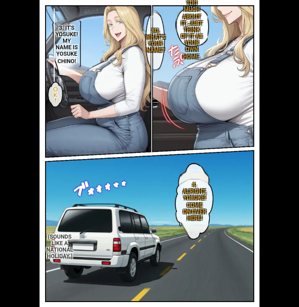 Home stay sakino bakunyuu blonde bijyouni mesuushi cosde yuwakusarete ittchalove tanetsuke seikatsu 1-2 + kakioroshi epilogue (AI) [MTL]