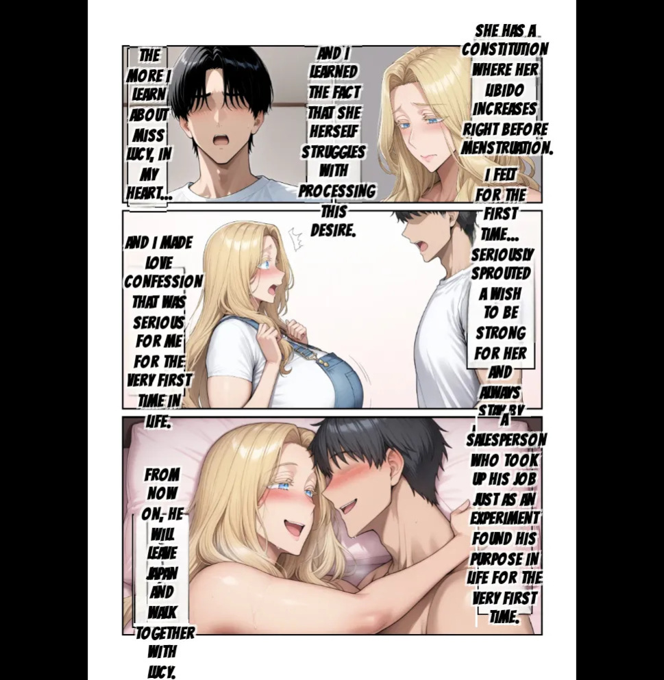 Home stay sakino bakunyuu blonde bijyouni mesuushi cosde yuwakusarete ittchalove tanetsuke seikatsu 1-2 + kakioroshi epilogue (AI) [MTL]