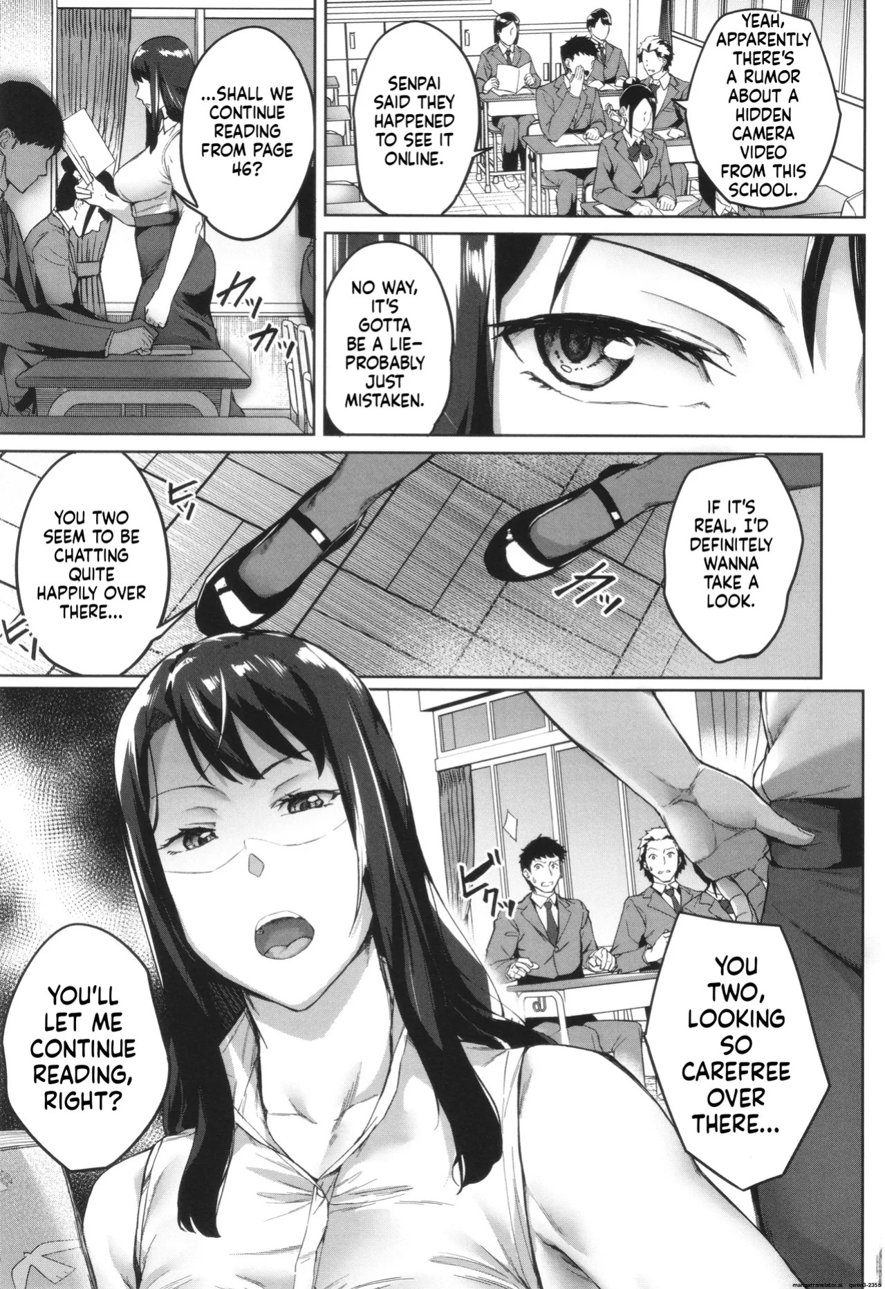 Otosareta Kyoushi File.Baka Chichi Kuso Kyoushi no Hame Douga 1 - 2 + after life (MTL)
