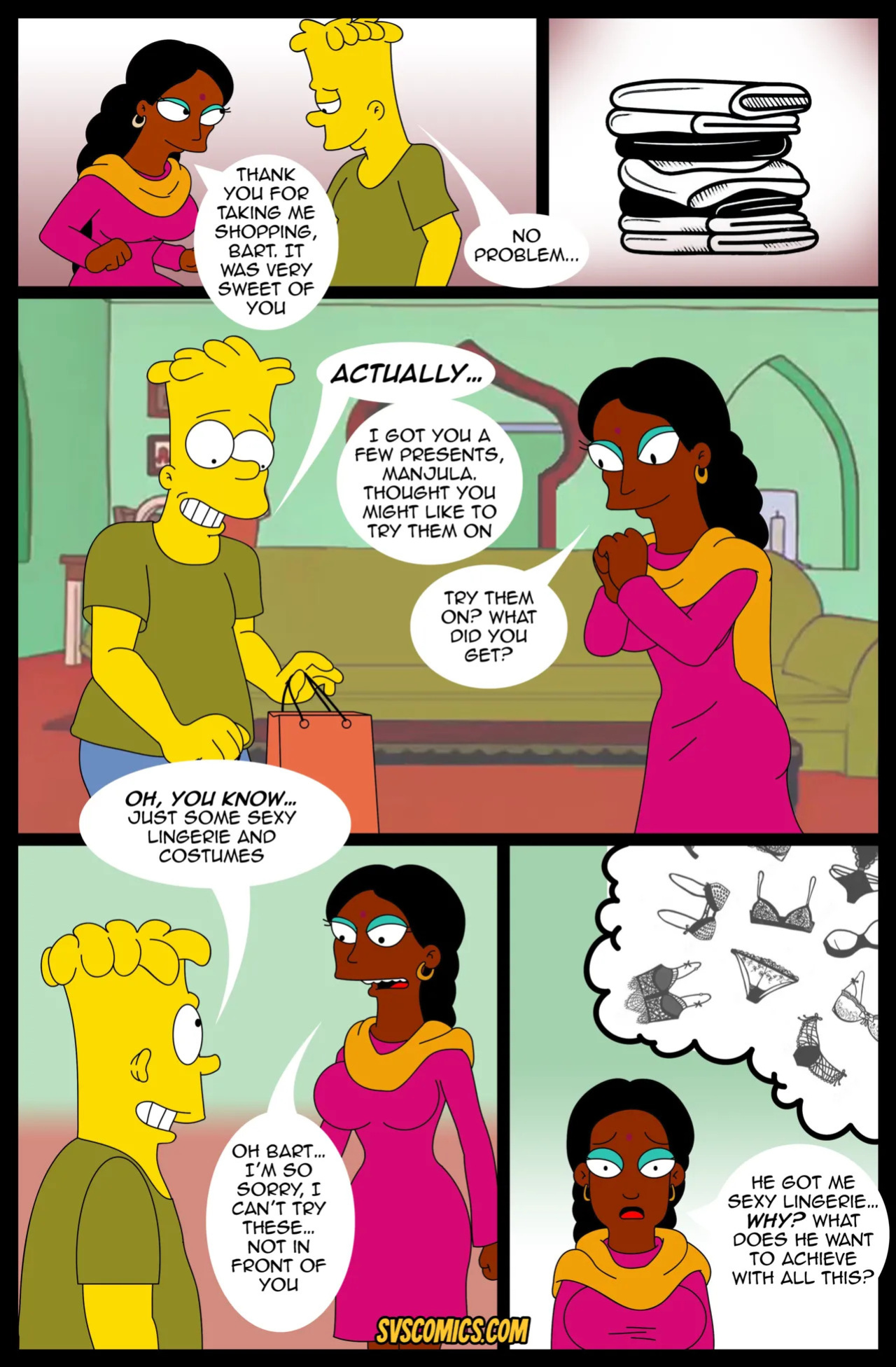Manjula's Little Secret (The Simpsons) [SVSComics] [Ongoing]