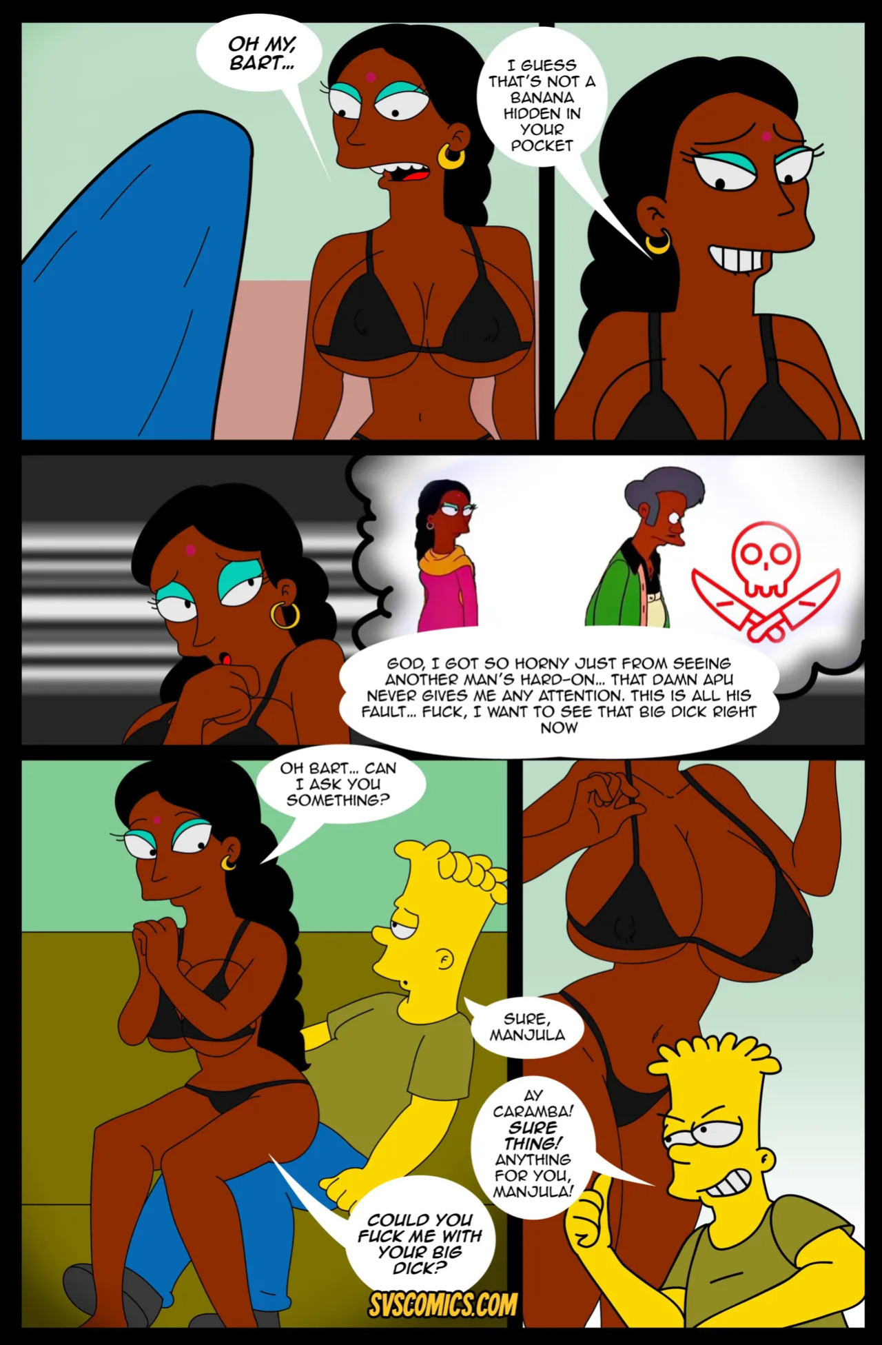 Manjula's Little Secret (The Simpsons) [SVSComics] [Ongoing]