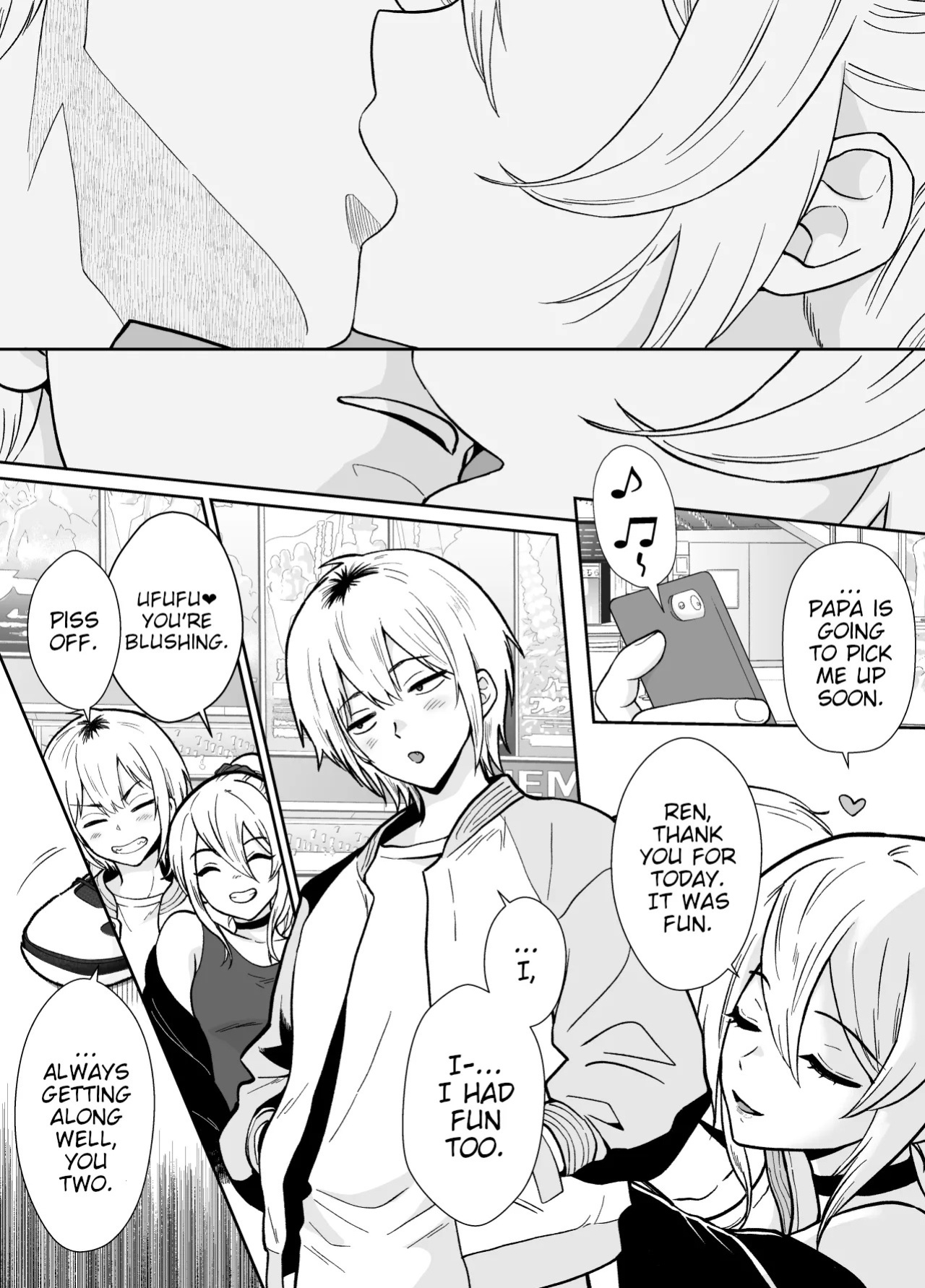 [Kinokko (Taguchi Monyata)] Kanojo no Oyaji ni Dakarete Imasu | My Girlfriend's Father is Having Sex With Me. [English] [Poranya]