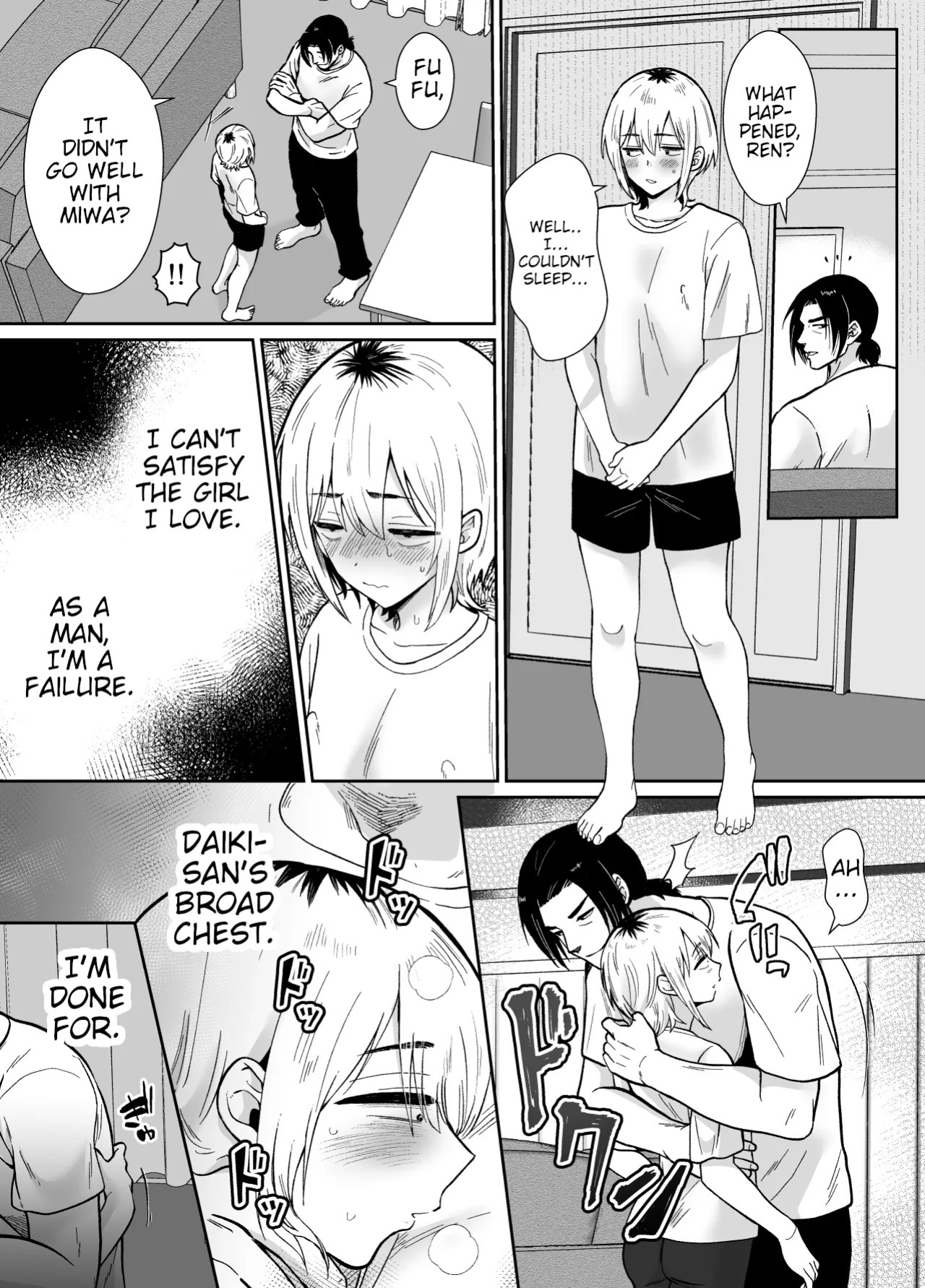 [Kinokko (Taguchi Monyata)] Kanojo no Oyaji ni Dakarete Imasu | My Girlfriend's Father is Having Sex With Me. [English] [Poranya]