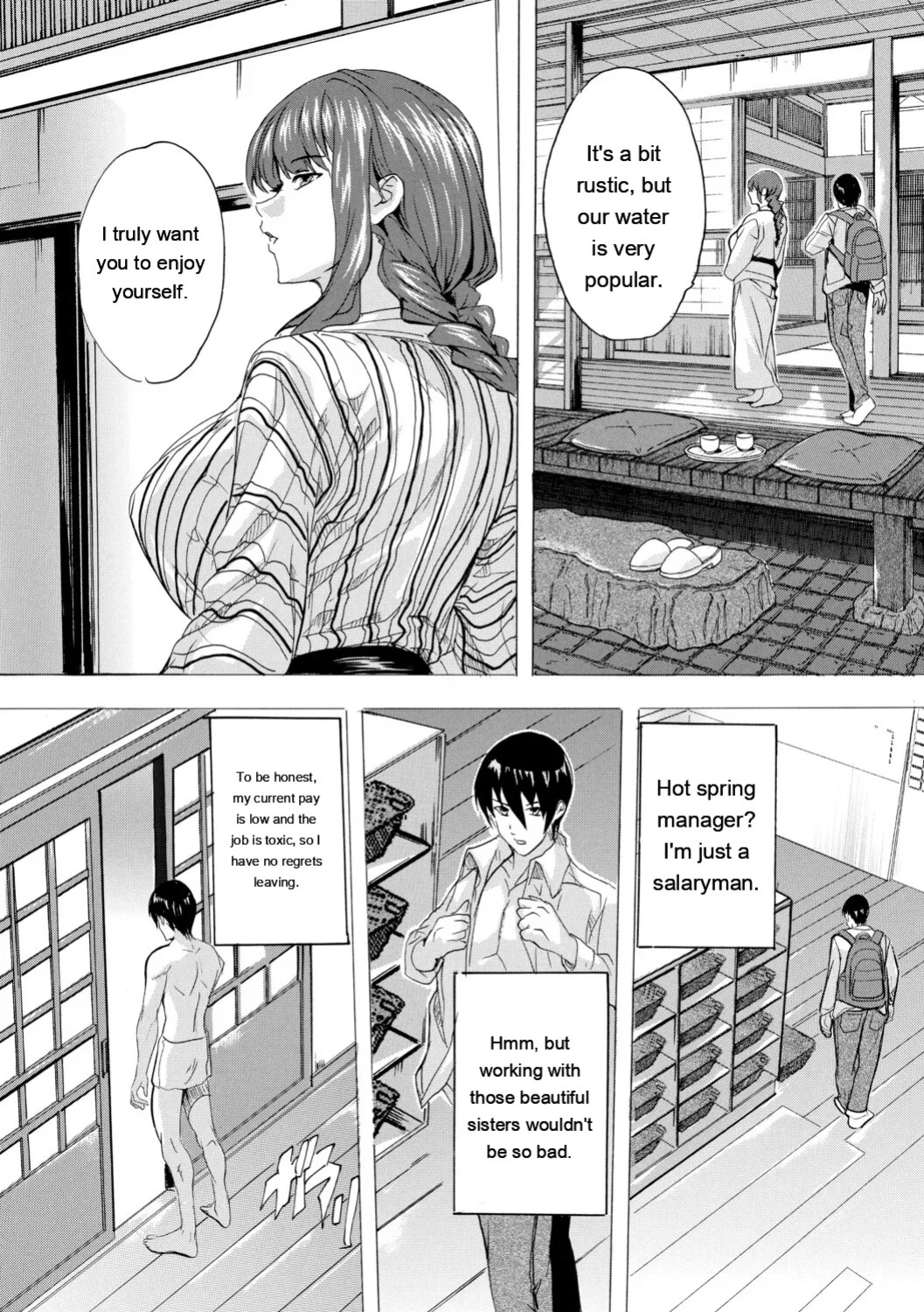 [Natsuka Q-ya] Haramase Oppai Onsen [Digital][Eng][MTL]