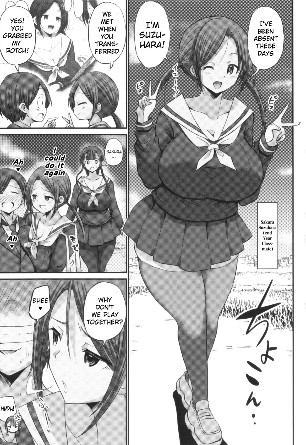 [Bu-chan] JK Bitch darake no Joshikou ni Danshi wa Boku 1-ri datta kedo Zetsurin datta node Futsuu ni Daijoubu datta Hanashi [English] [hardcase8translates]