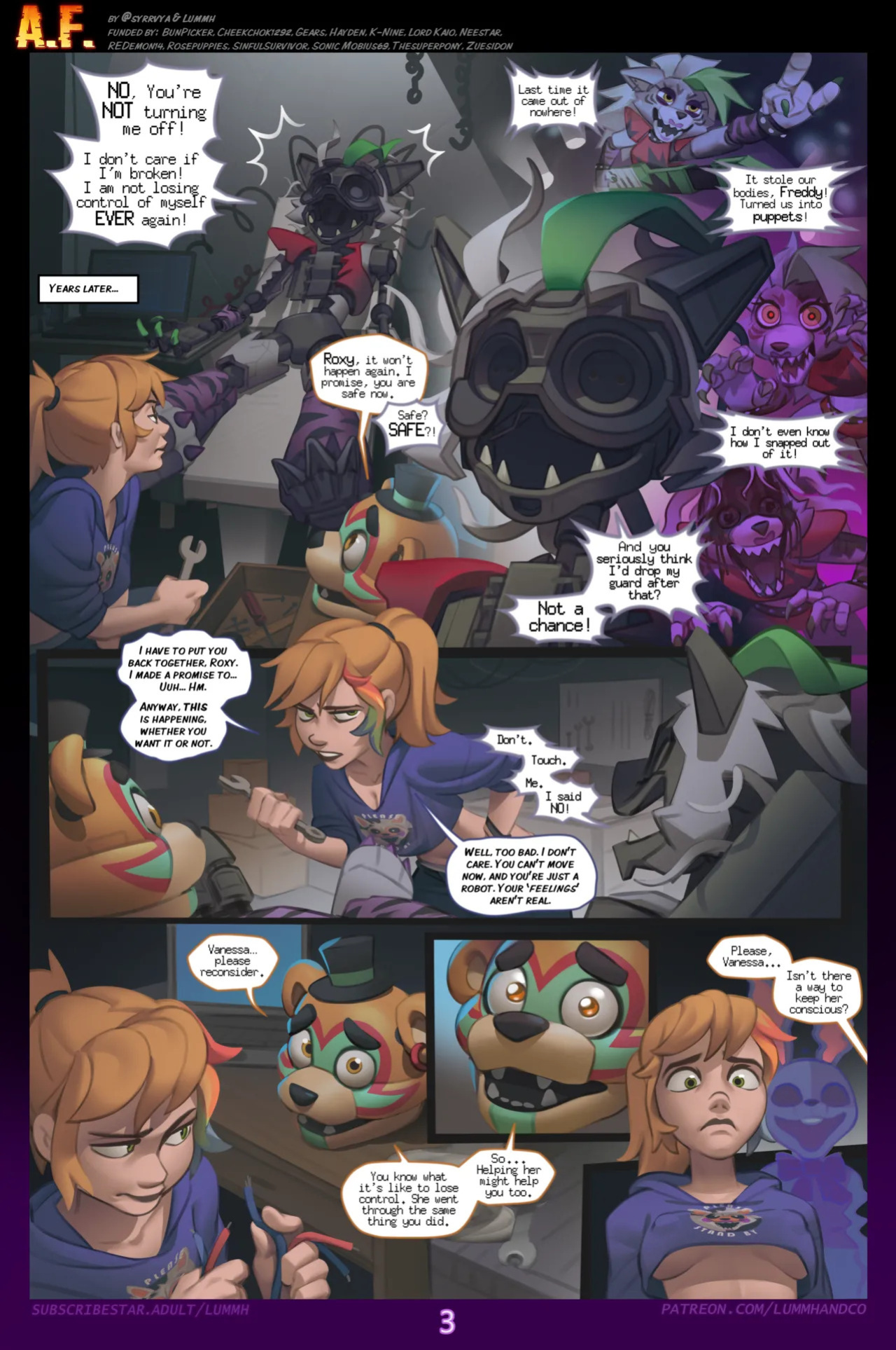[Lummh] A.F. (Five Nights at Freddy's) (Ongoing)