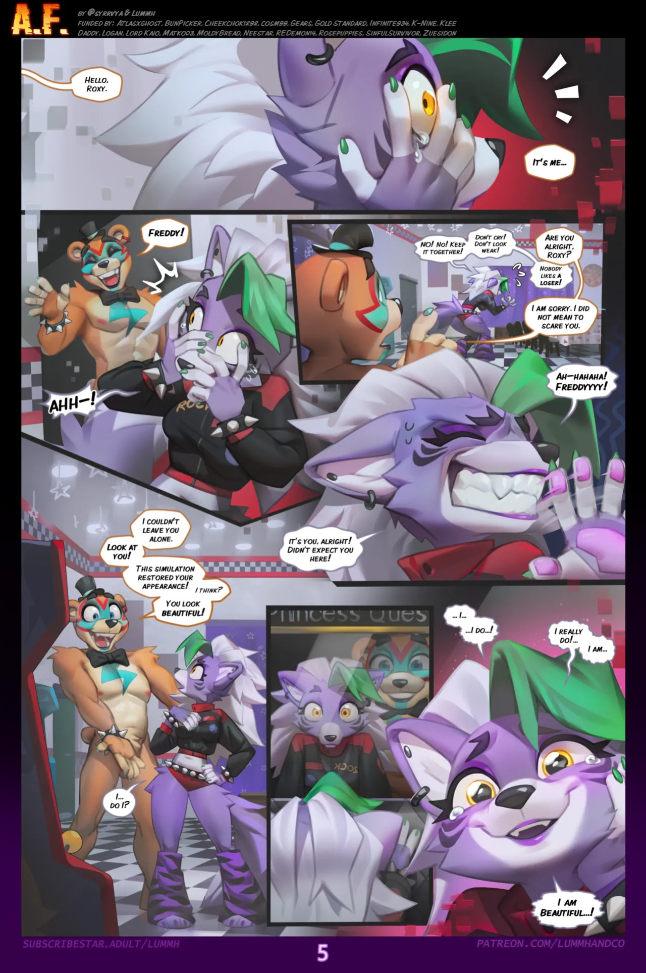 [Lummh] A.F. (Five Nights at Freddy's) (Ongoing)
