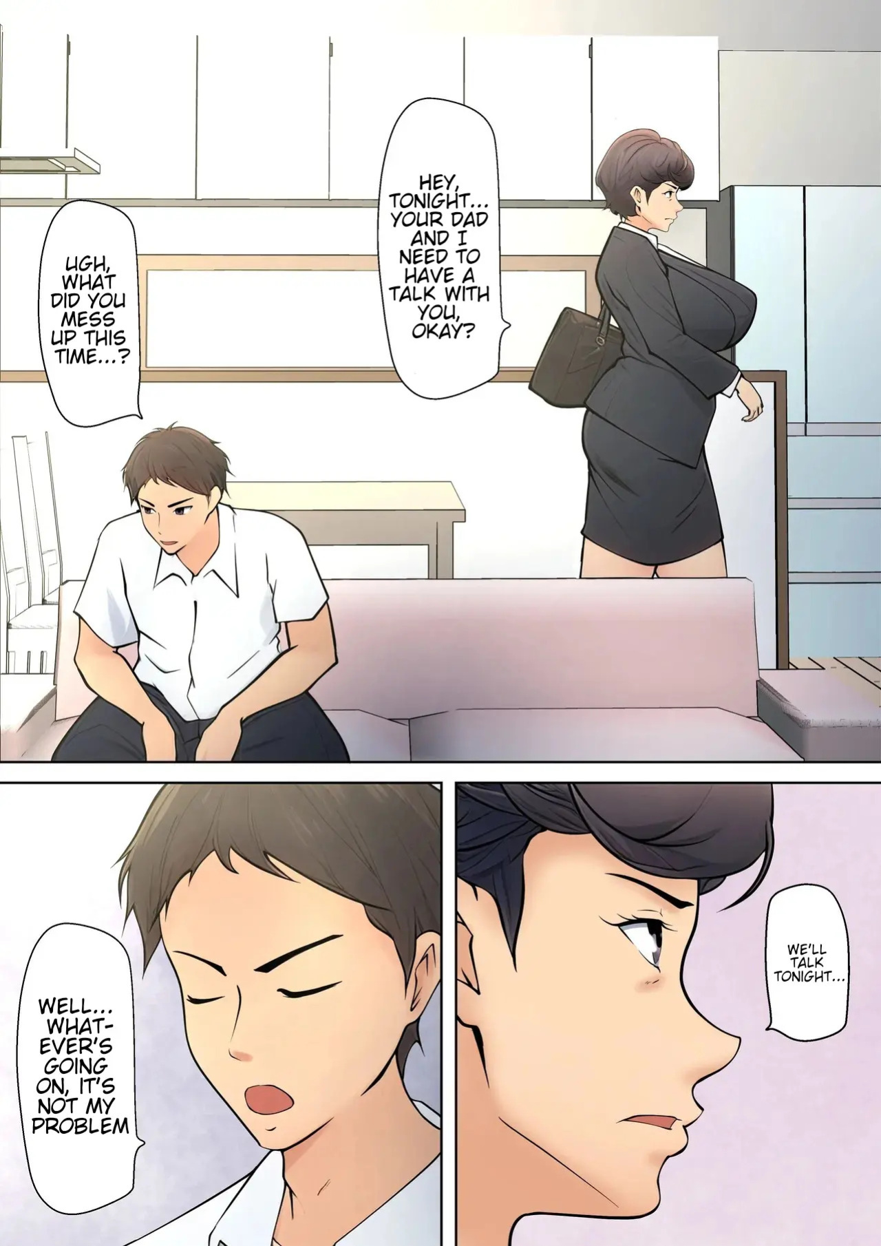 [Pentacle(Shimipan)] I guess I have no choice but to have sex with my mom. (The story so far)