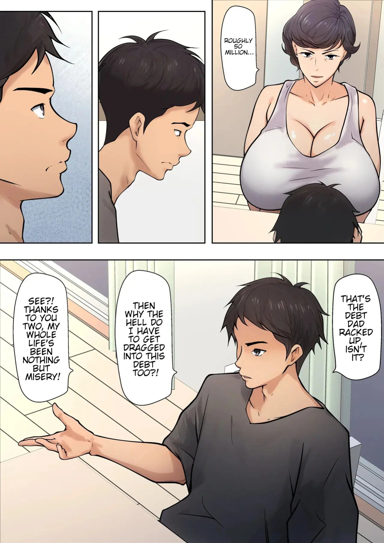 [Pentacle(Shimipan)] I guess I have no choice but to have sex with my mom. (The story so far)
