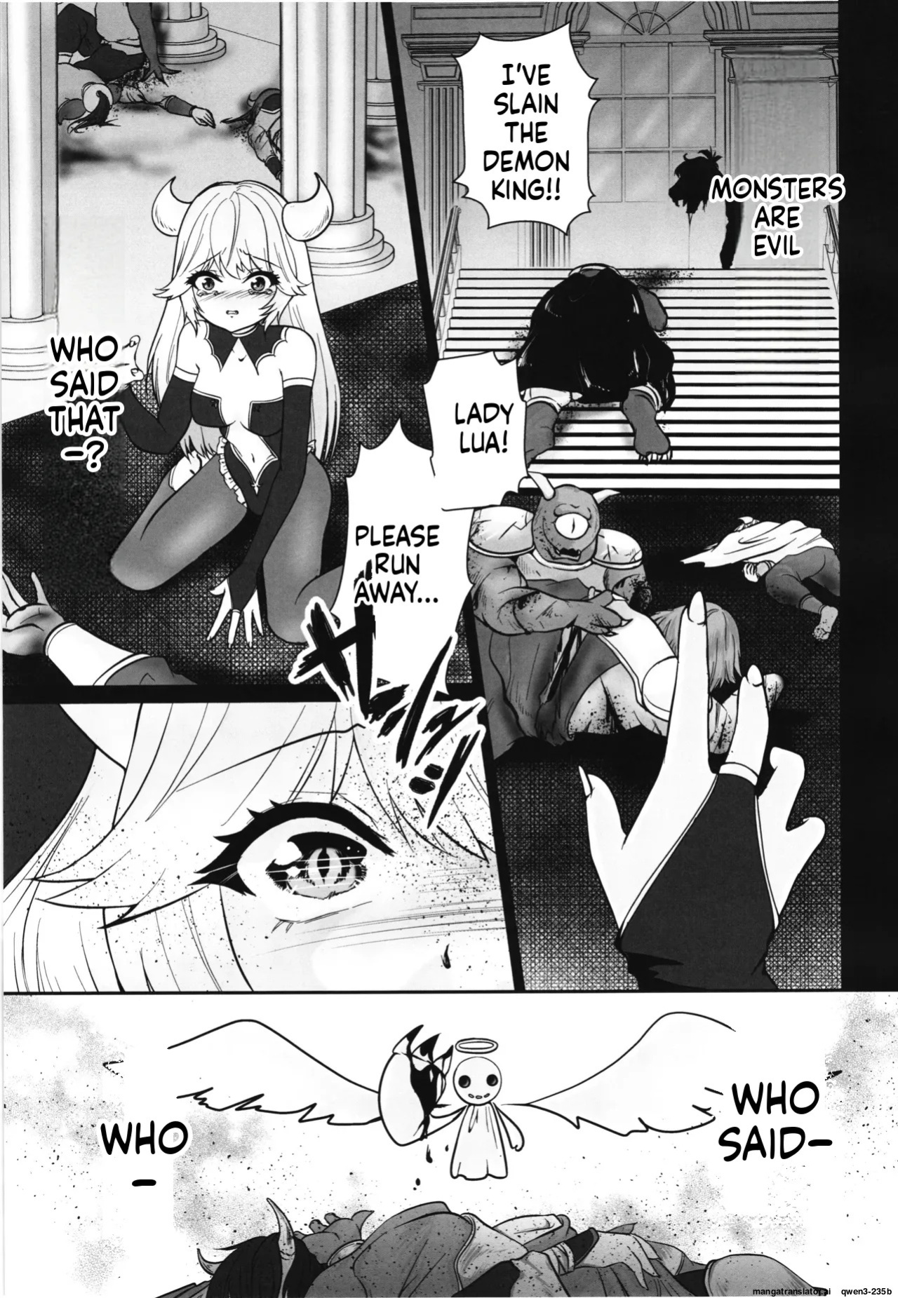 (C106) [Nuko no sato (Nukotto)] Zangyaku Tenshi no Kairaku Choukyou ~Mazoku no Hime Shokushu Seirei Mesuana Ochi~ (SCANMTL)