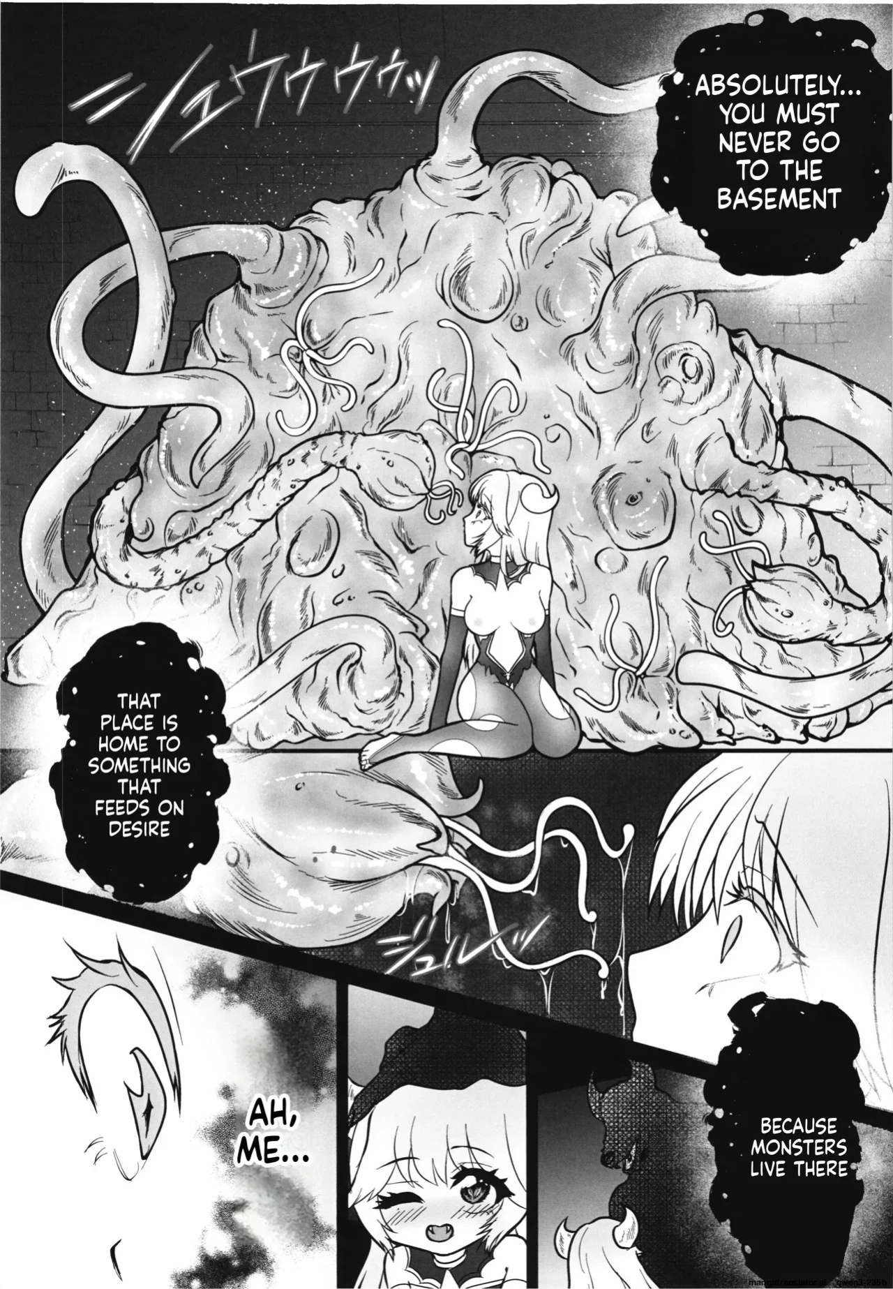 (C106) [Nuko no sato (Nukotto)] Zangyaku Tenshi no Kairaku Choukyou ~Mazoku no Hime Shokushu Seirei Mesuana Ochi~ (SCANMTL)