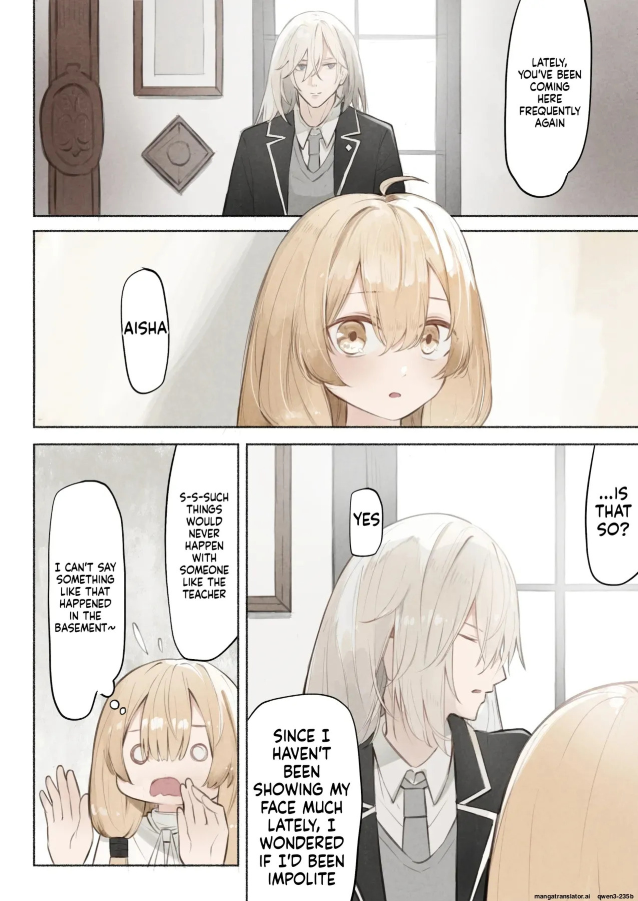 [Conoha Noa] Sensei no Shoutai wa Shokushu no Iseijin deshita (SCANMTL)