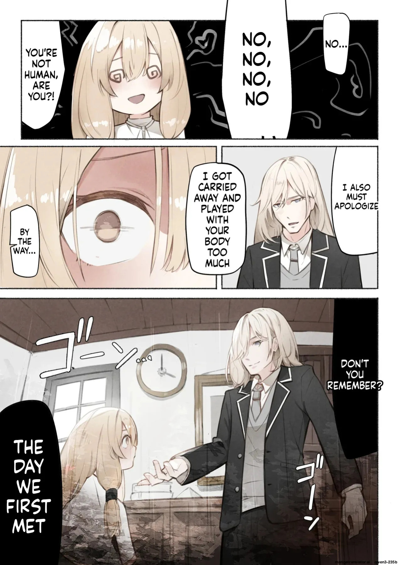 [Conoha Noa] Sensei no Shoutai wa Shokushu no Iseijin deshita (SCANMTL)