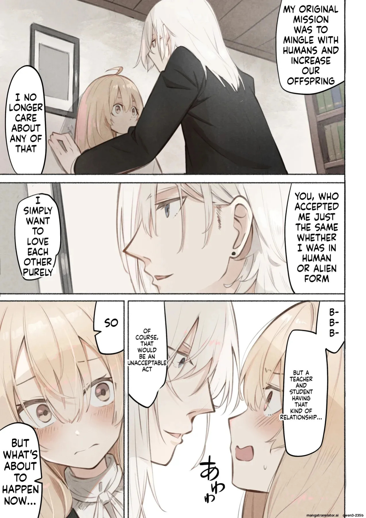 [Conoha Noa] Sensei no Shoutai wa Shokushu no Iseijin deshita (SCANMTL)