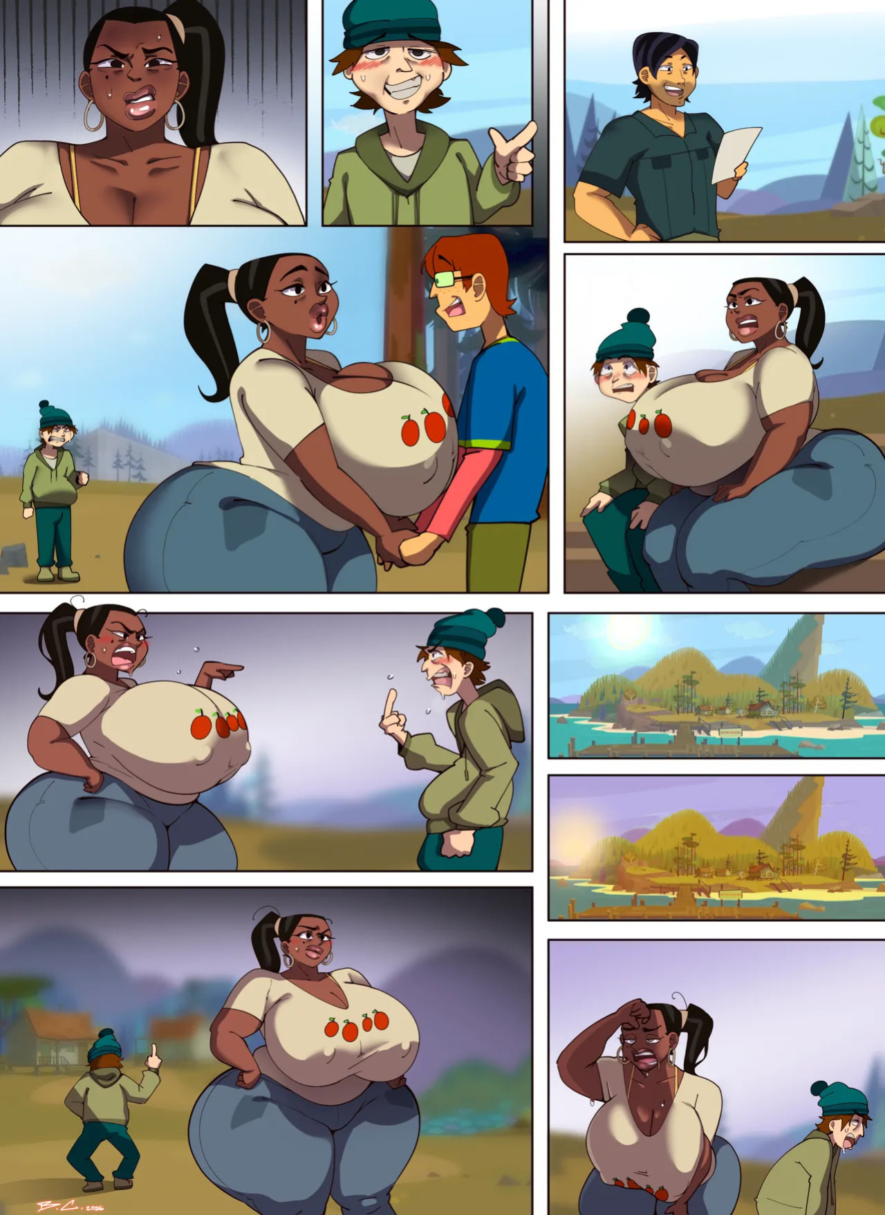 [Bittercream] Leshawna NTR (Total Drama Island)
