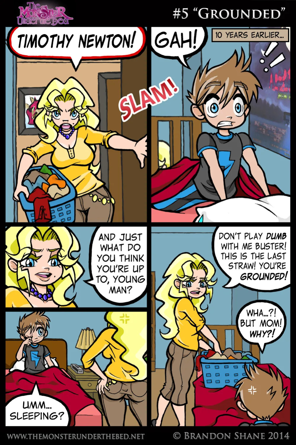 [Brandon Shane] The Monster Under the Bed [English] [Uncensored] [Ongoing]