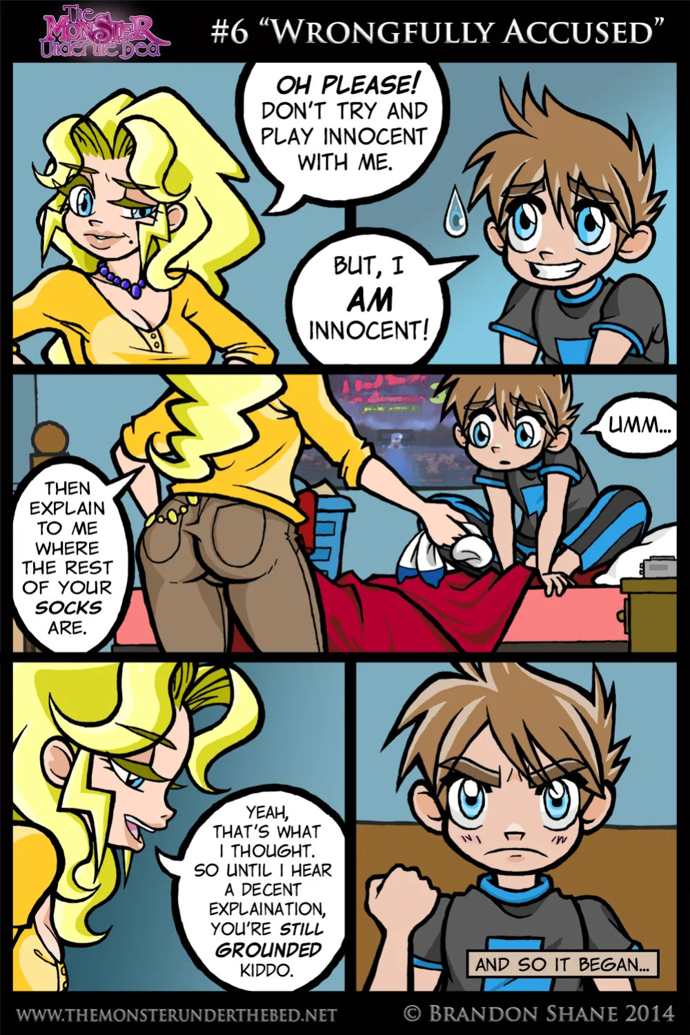 [Brandon Shane] The Monster Under the Bed [English] [Uncensored] [Ongoing]