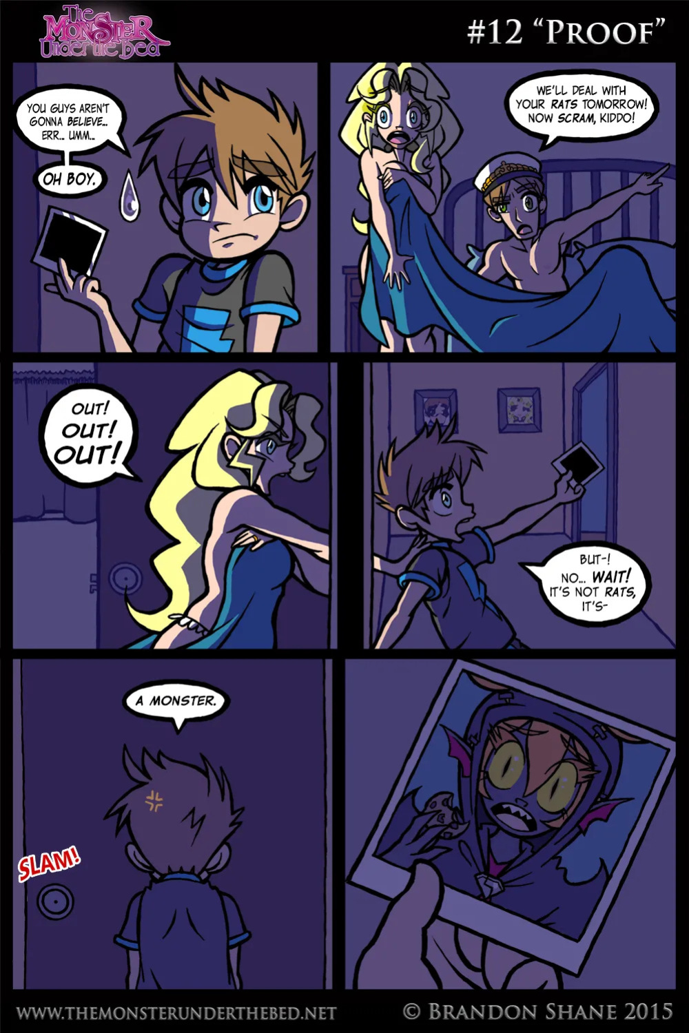 [Brandon Shane] The Monster Under the Bed [English] [Uncensored] [Ongoing]