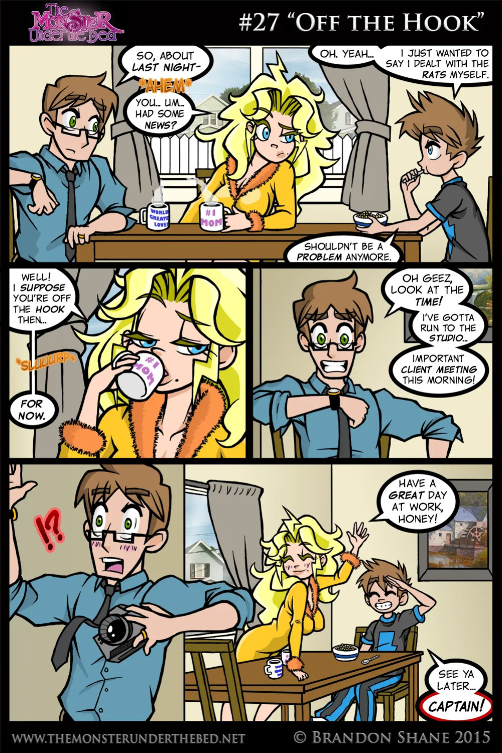 [Brandon Shane] The Monster Under the Bed [English] [Uncensored] [Ongoing]