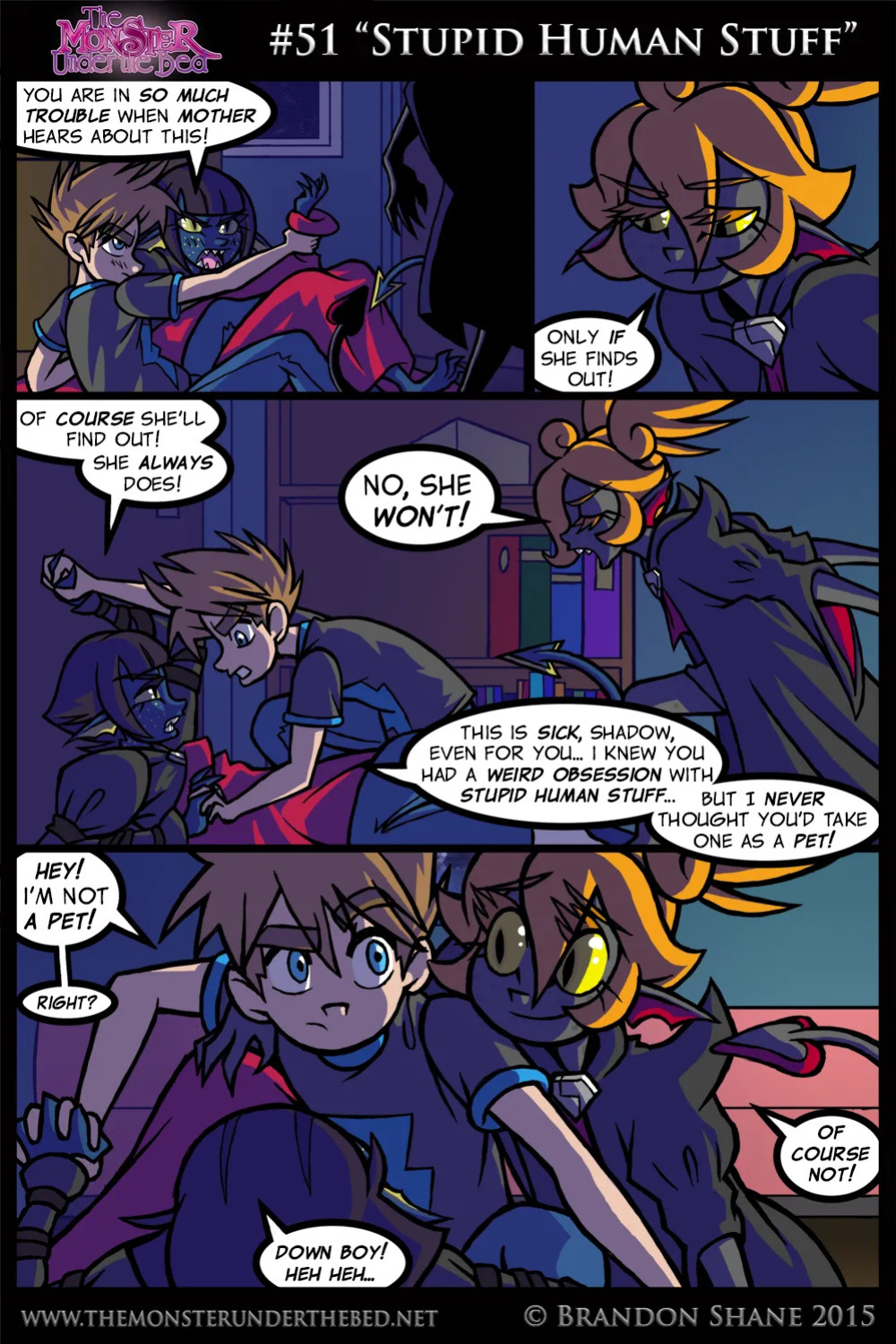 [Brandon Shane] The Monster Under the Bed [English] [Uncensored] [Ongoing]