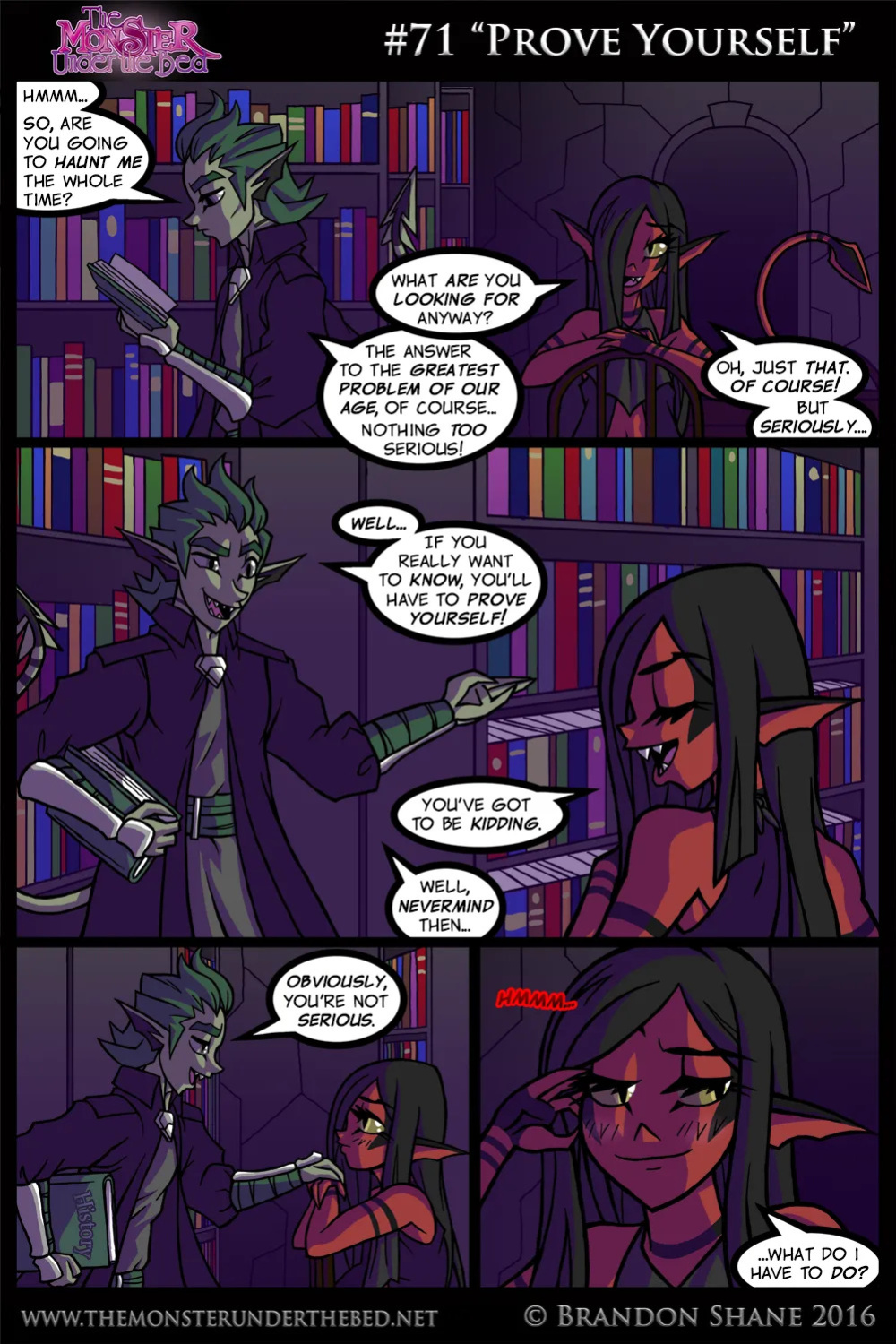 [Brandon Shane] The Monster Under the Bed [English] [Uncensored] [Ongoing]