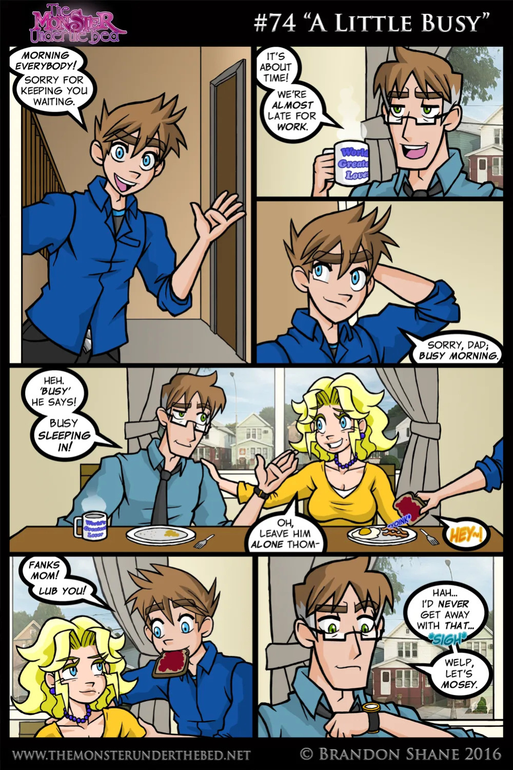 [Brandon Shane] The Monster Under the Bed [English] [Uncensored] [Ongoing]