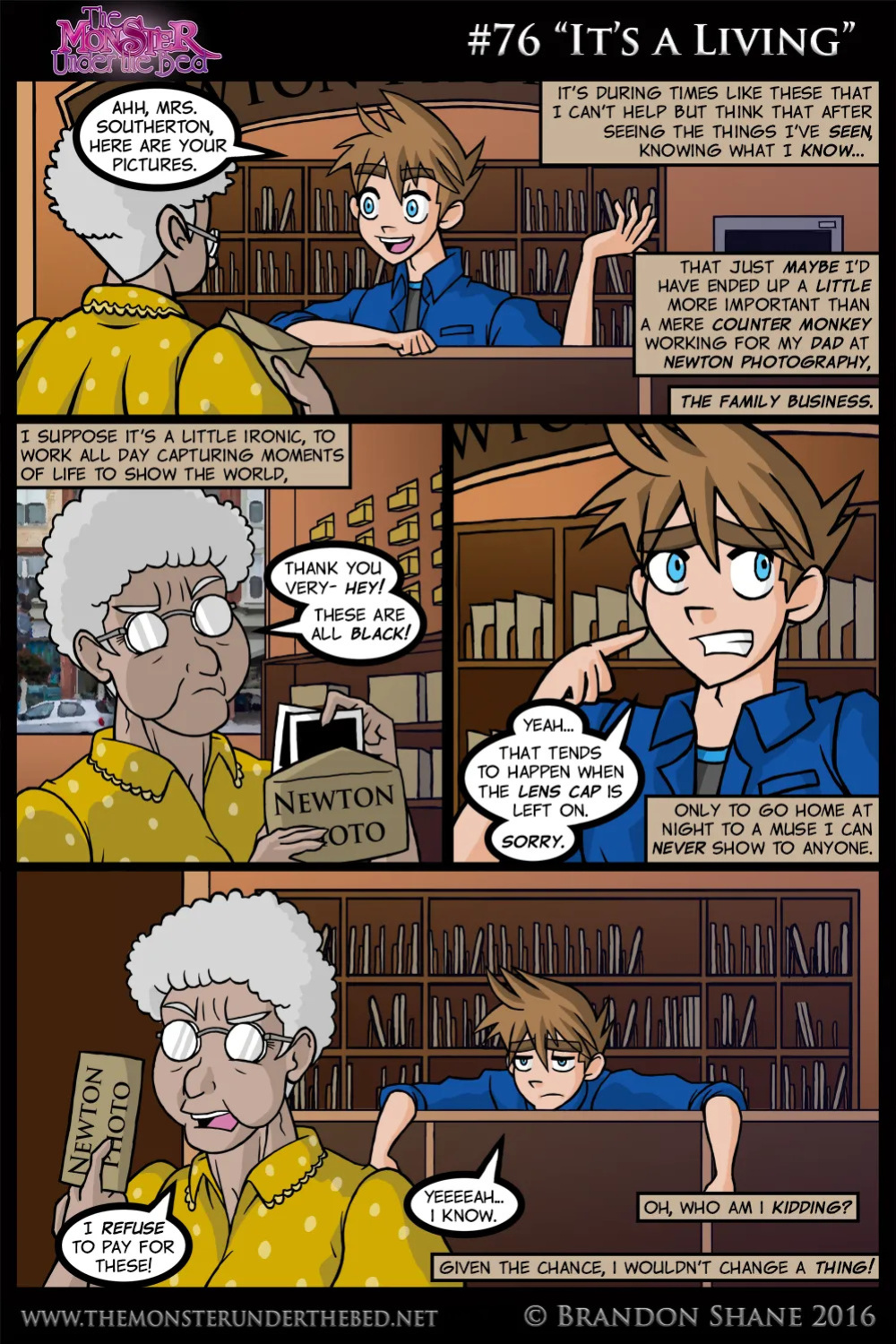 [Brandon Shane] The Monster Under the Bed [English] [Uncensored] [Ongoing]