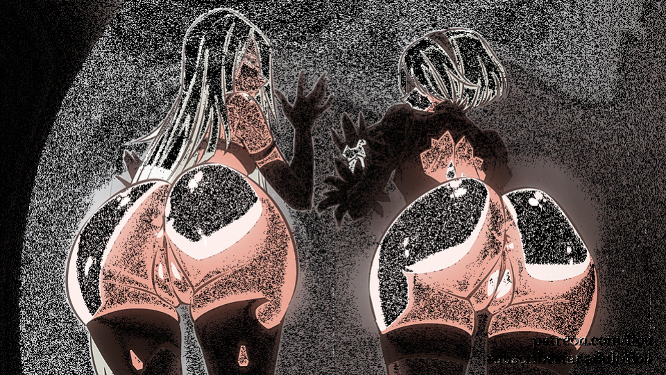 [Flou] 2B & A2 (GIFs)