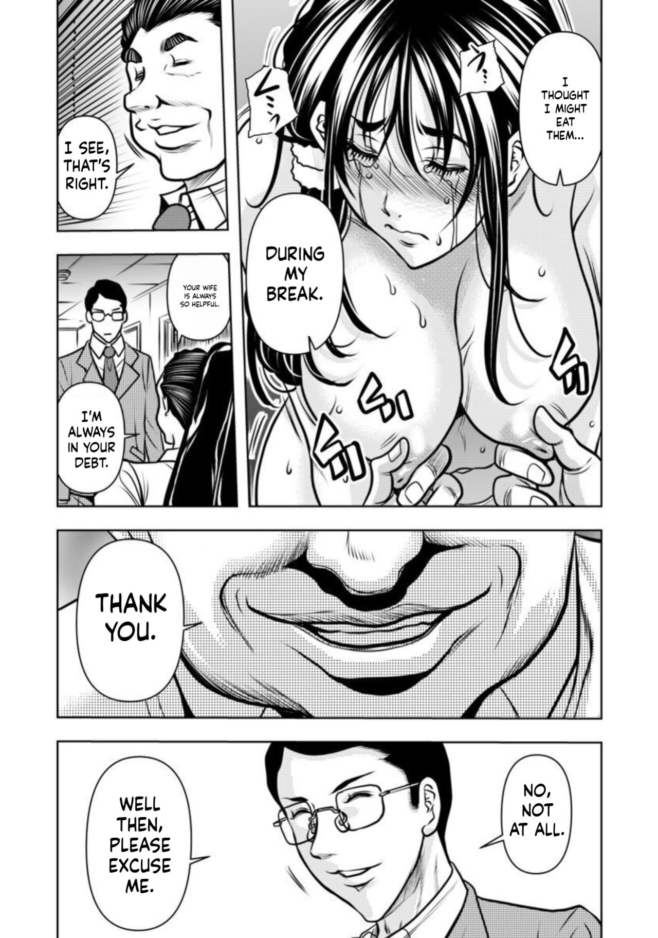 [Random_Scan] [tachibana naoki] Contract wife - The days of being embraced by her husband's boss began for her husband - 4 [English]