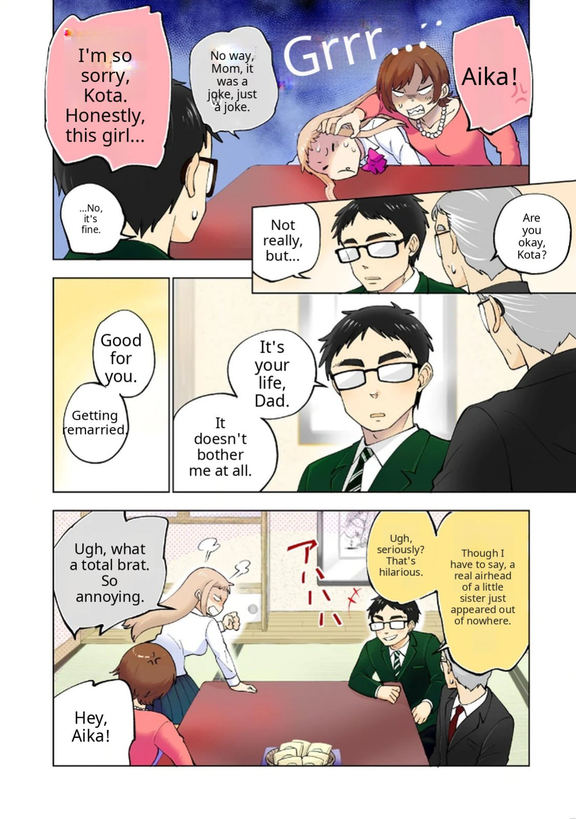 [Shinba Yagi] Ichigo Aika ~Zatsu de Namaiki na Imouto to Warikirenai Ani~ Volume 1 [ENG] [MTL]