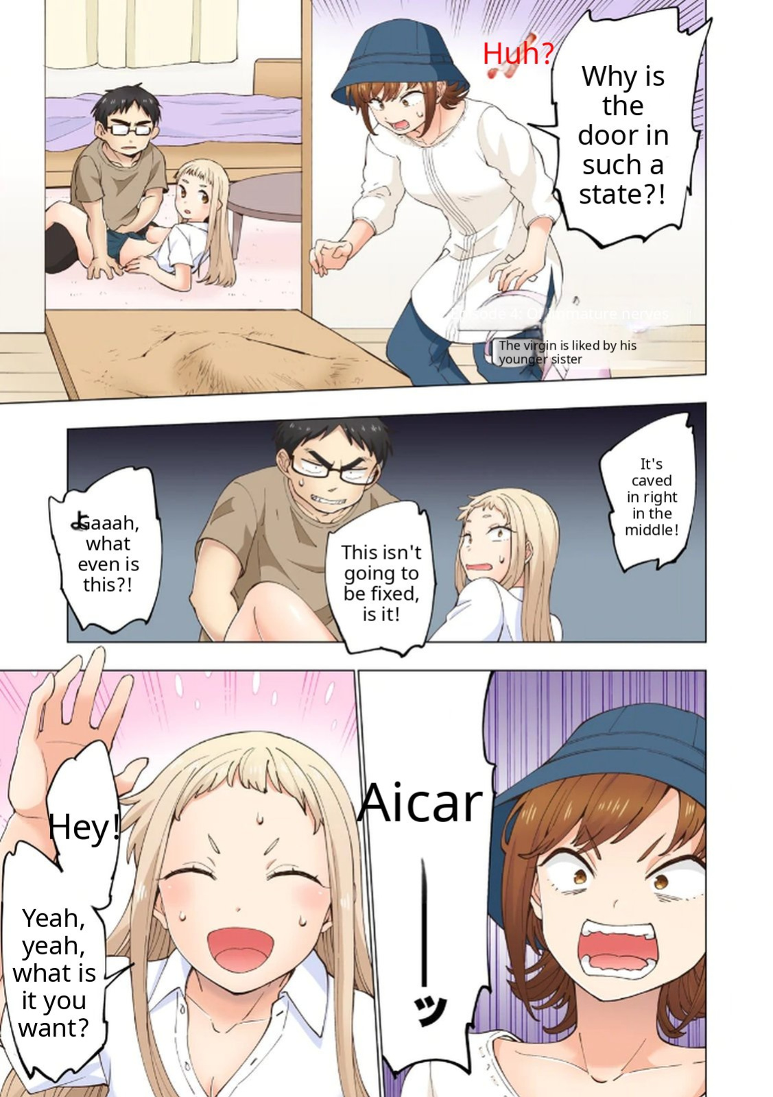 [Shinba Yagi] Ichigo Aika ~Zatsu de Namaiki na Imouto to Warikirenai Ani~ Volume 1 [ENG] [MTL]