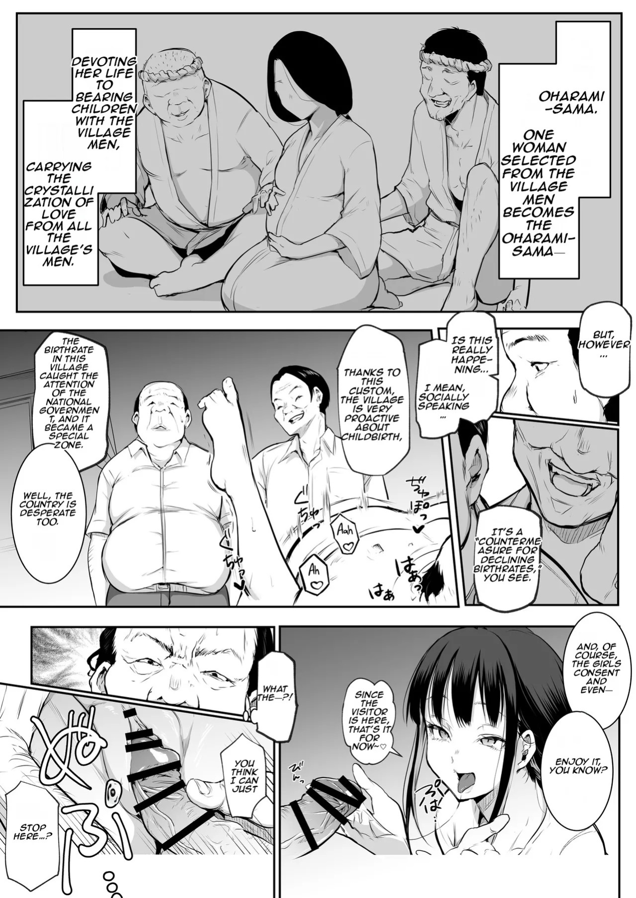 [Hanamori Banbi (Babi)] Oharami-sama Ni Kago | The Oharami maiden: Two vessels [Ongoing] [Digital] [English] [Aishi21]