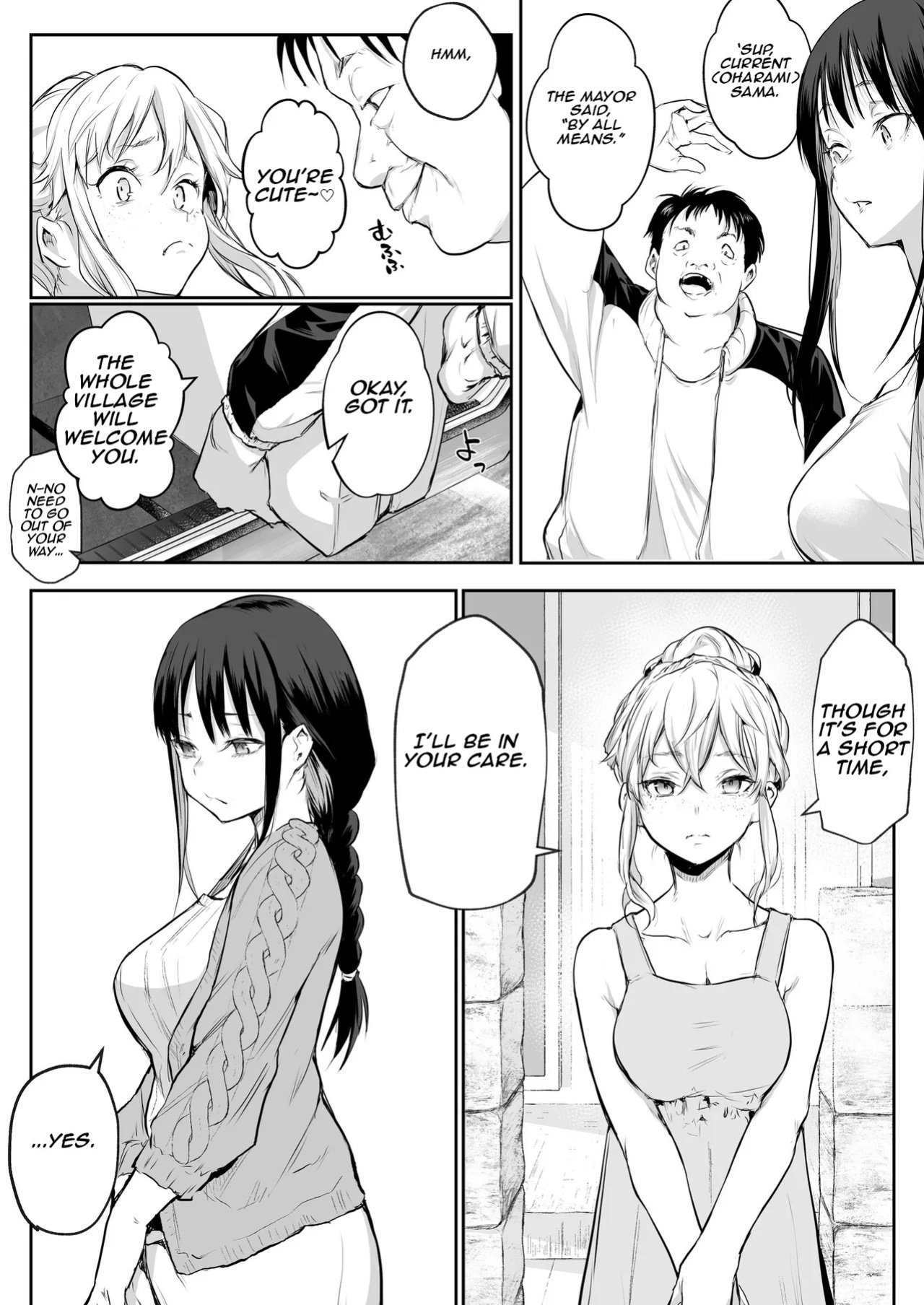 [Hanamori Banbi (Babi)] Oharami-sama Ni Kago | The Oharami maiden: Two vessels [Ongoing] [Digital] [English] [Aishi21]