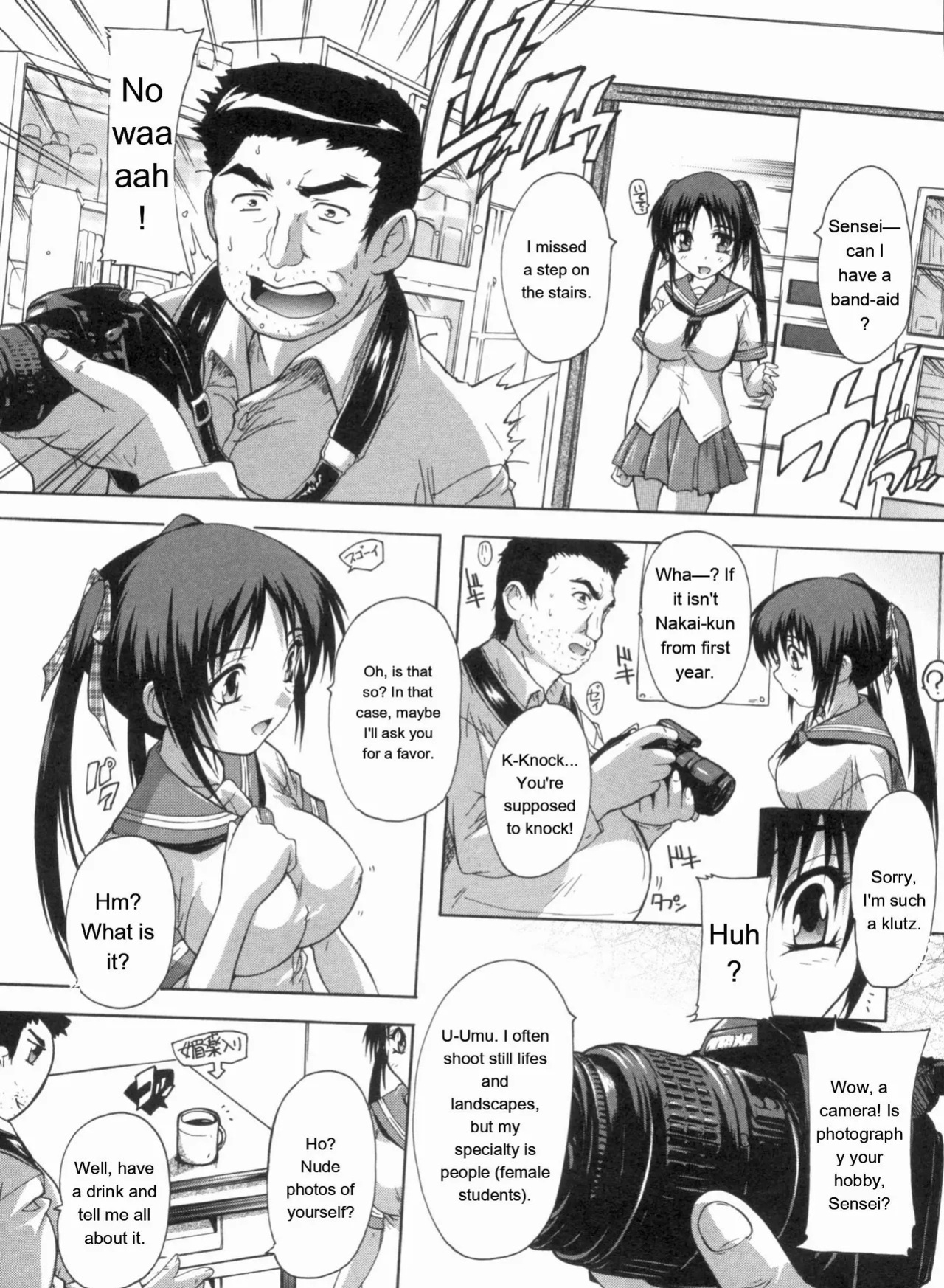 [Natsuka Q-ya] Mawase! Joshikousei [Eng][MTL]