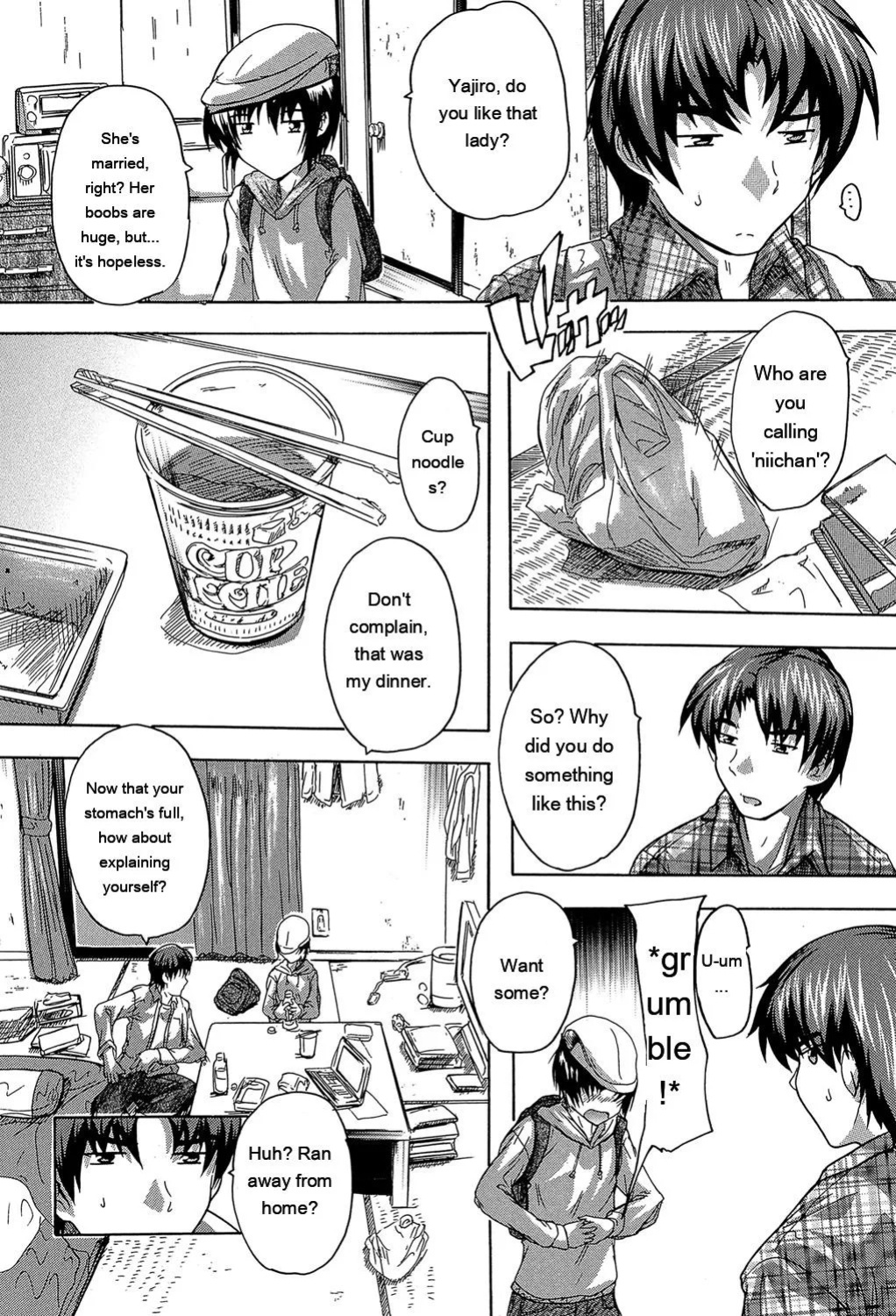 [Natsuka Q-Ya] Koko wa Kairakusou ~ Juumin Minna Inran Sugi! ~ [Eng][MTL]