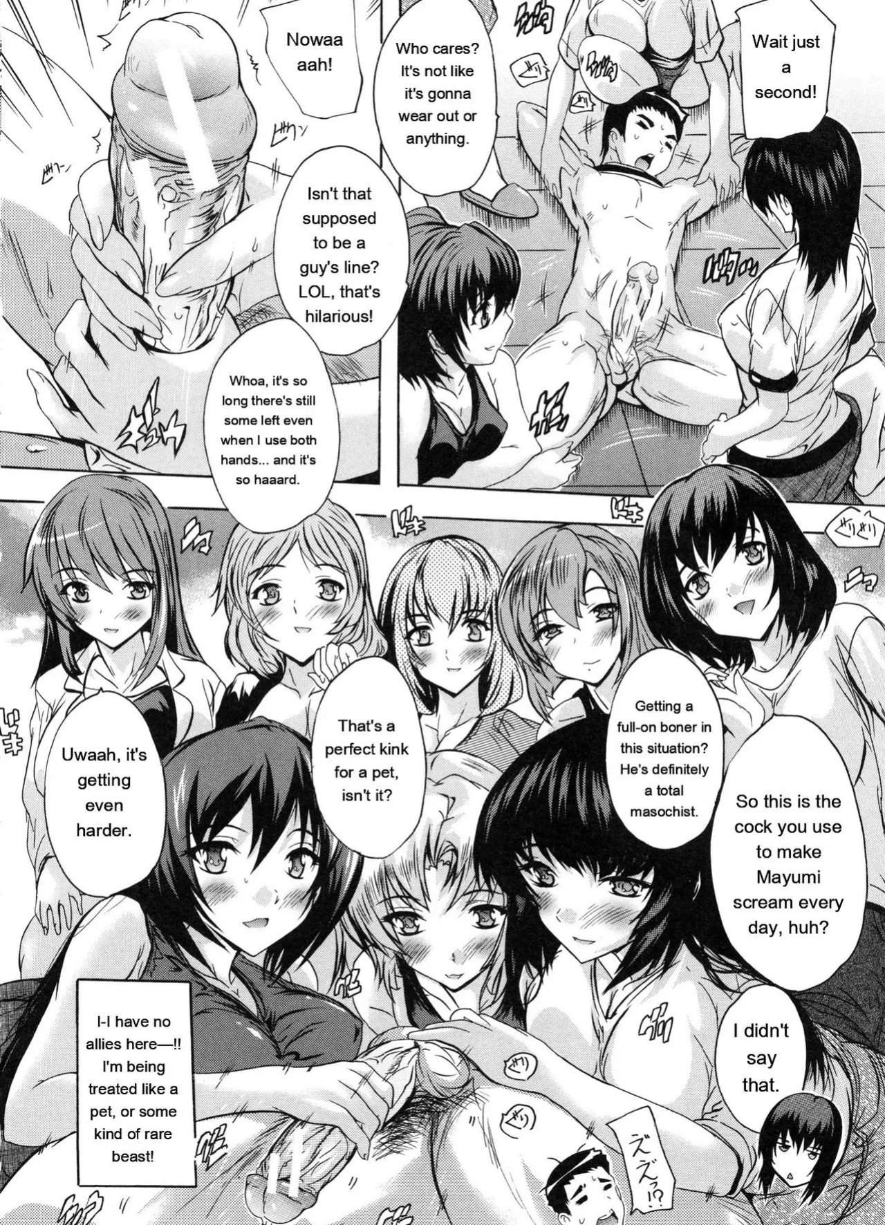 [Natsuka Q-Ya] Juumin Zenin Ninshin Kibou! Joshiryou Kanrinin [Eng][MTL]