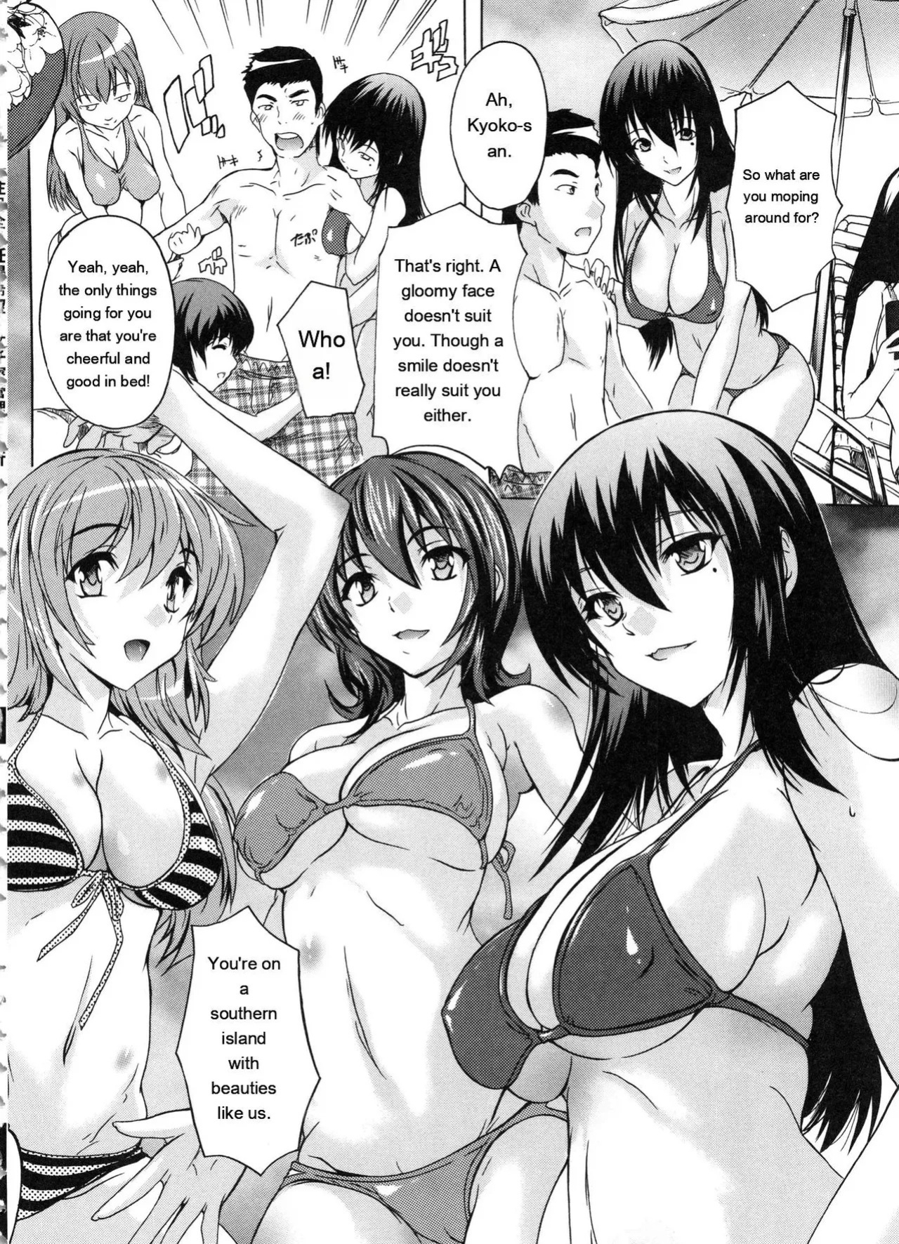 [Natsuka Q-Ya] Juumin Zenin Ninshin Kibou! Joshiryou Kanrinin [Eng][MTL]